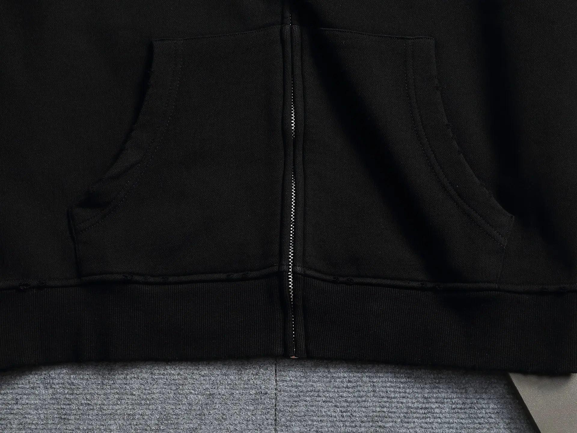 Logo Embroidered Zip-Up Hoodie D24521993 — view 5