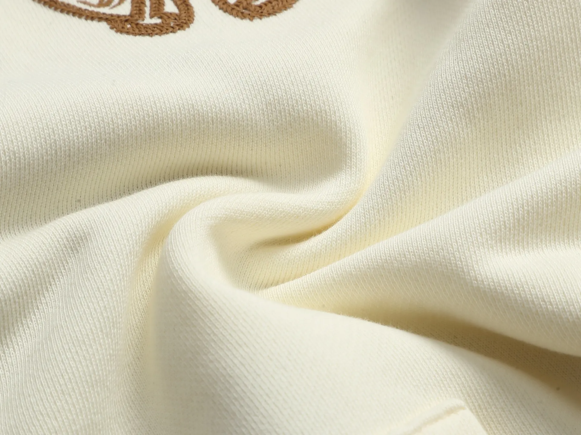 Logo Embroidery Distressed Zip-Up Hoodie D24521992 — view 10