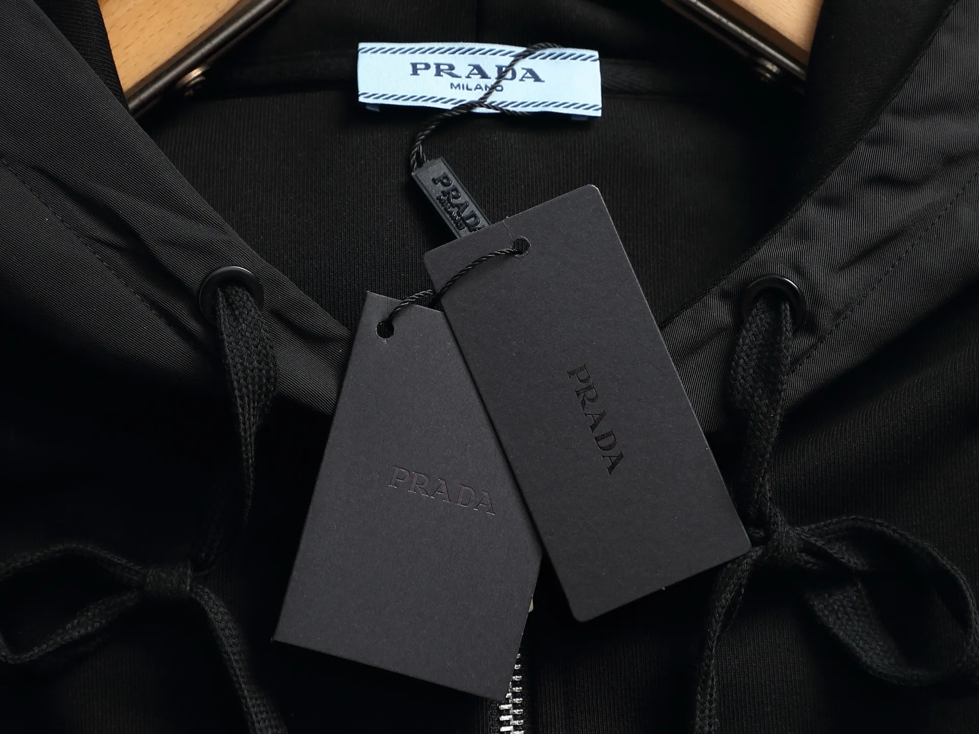 Logo-Appliqué Zip-Up Hoodie D24521994 — view 8