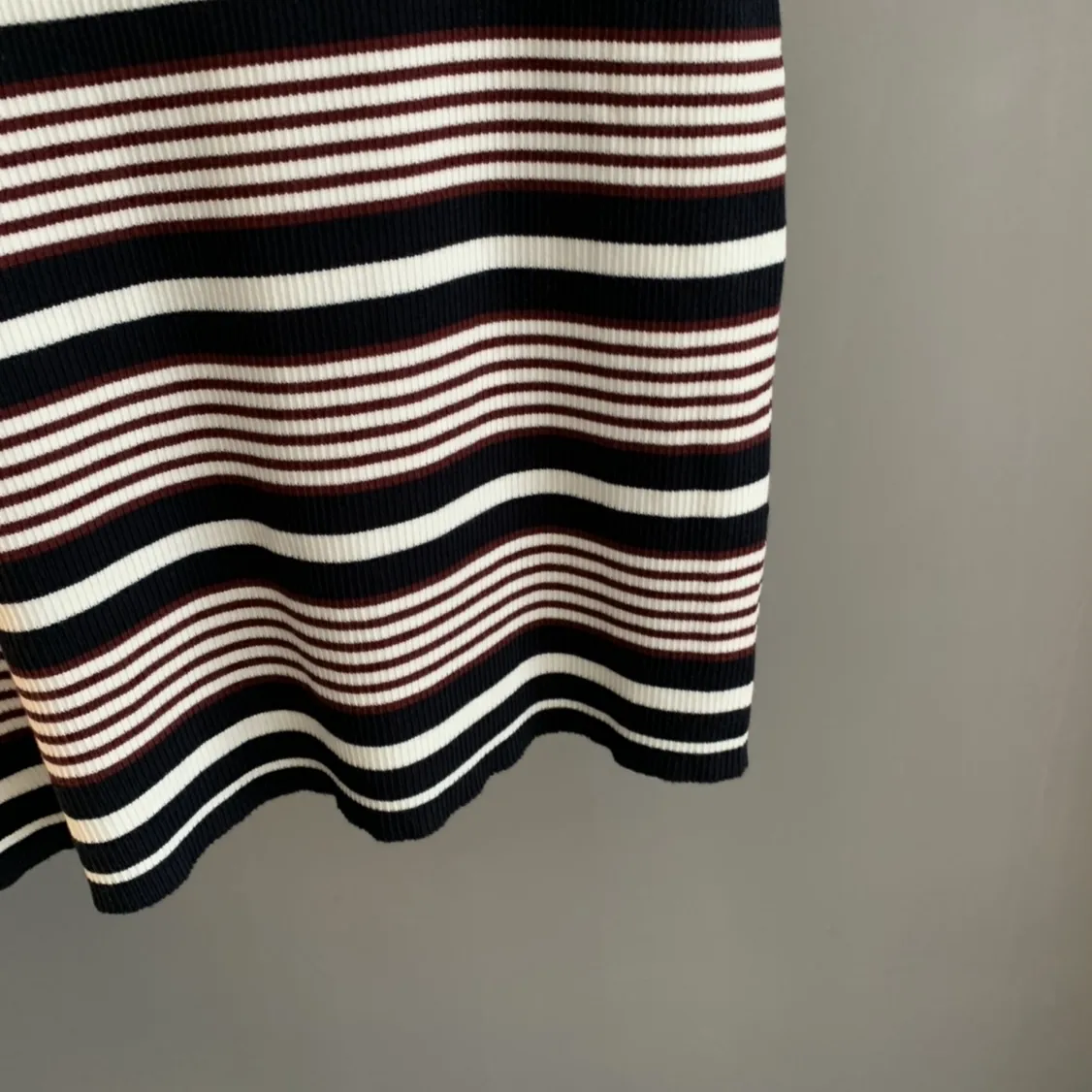 Logo-Embroidered Striped Knit Top D24522753 — view 11