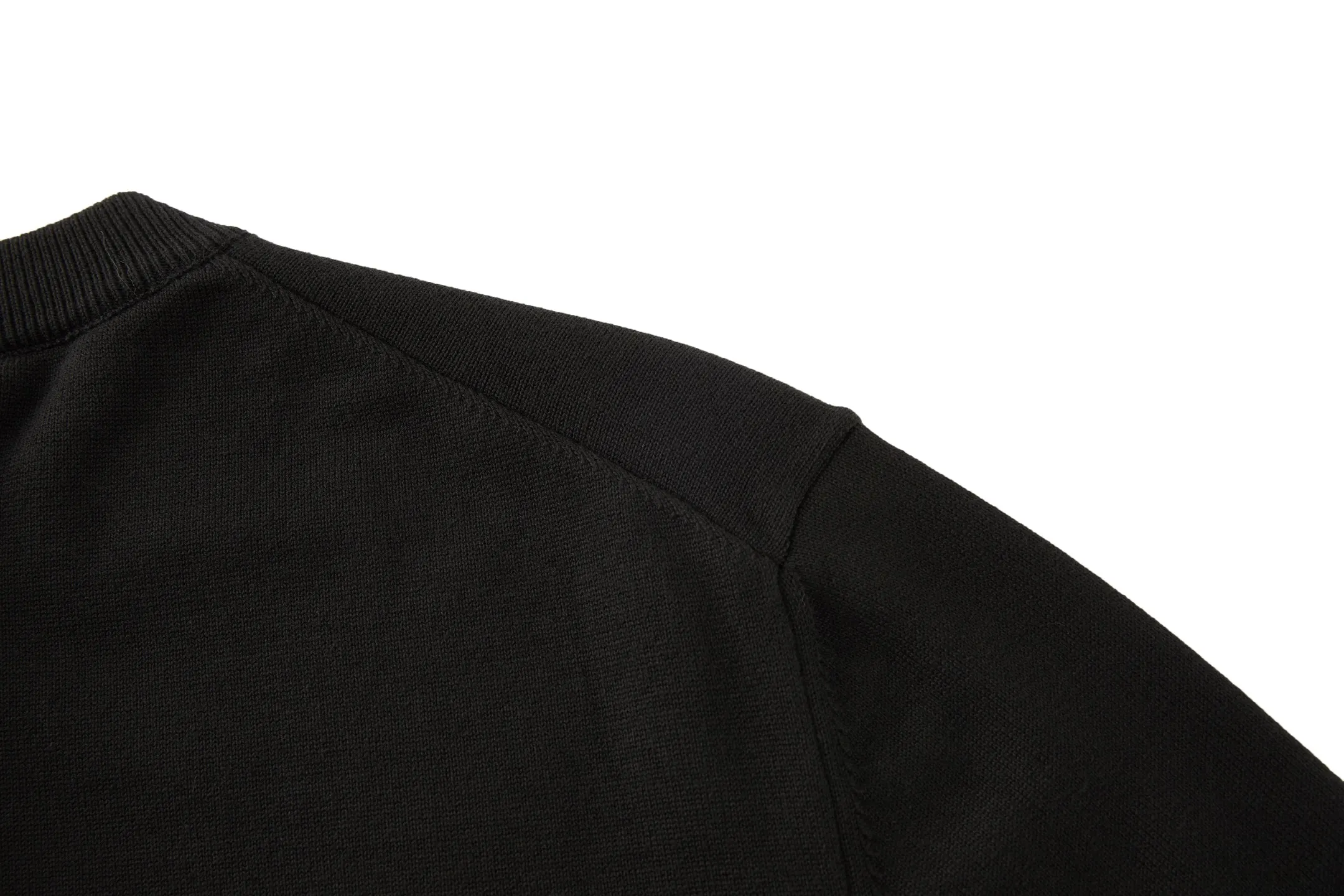 Triomphe Button Wool-Blend Cardigan D25021904 — view 8