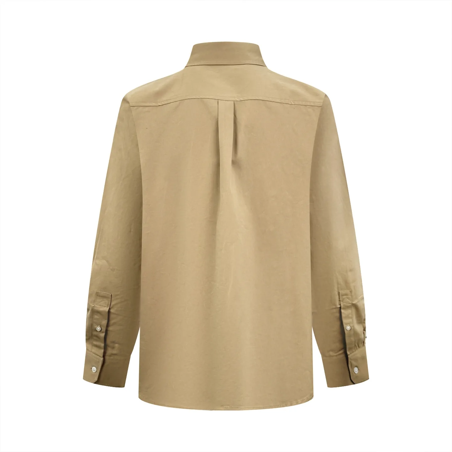 Anagram Embroidered Cotton-Twill Shirt D25023604 — view 2