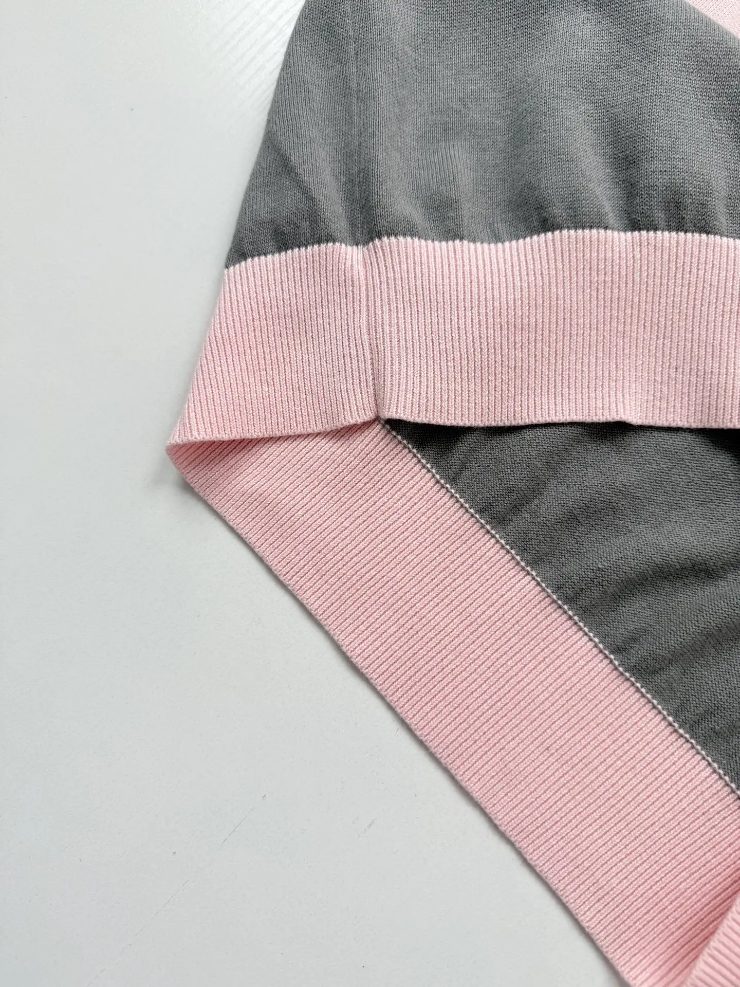 Striped Knit Long-Sleeve Polo Shirt D25523450 — view 11