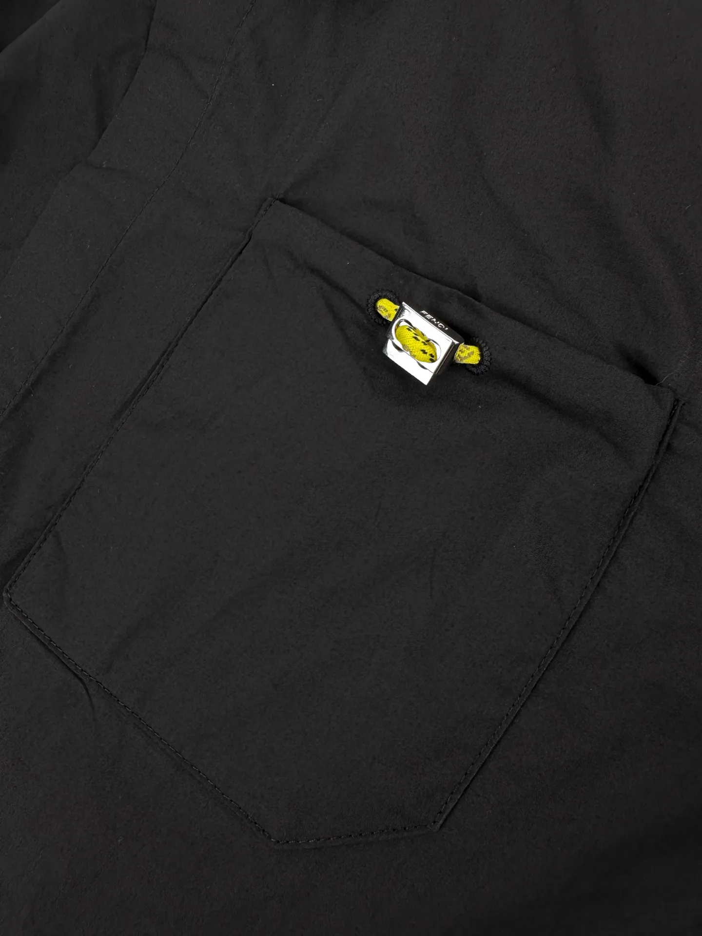 Fendi Utility Pocket Cotton Shirt D25523603 — view 5