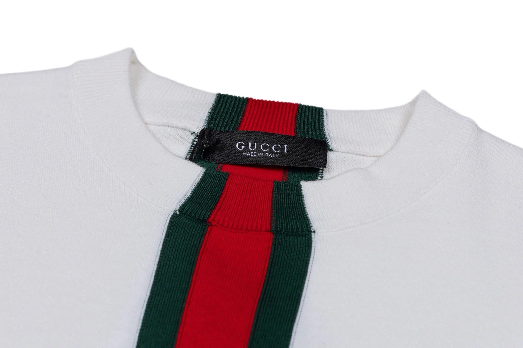 Web Stripe Intarsia Crew-Neck Sweater D25519815 — view 3