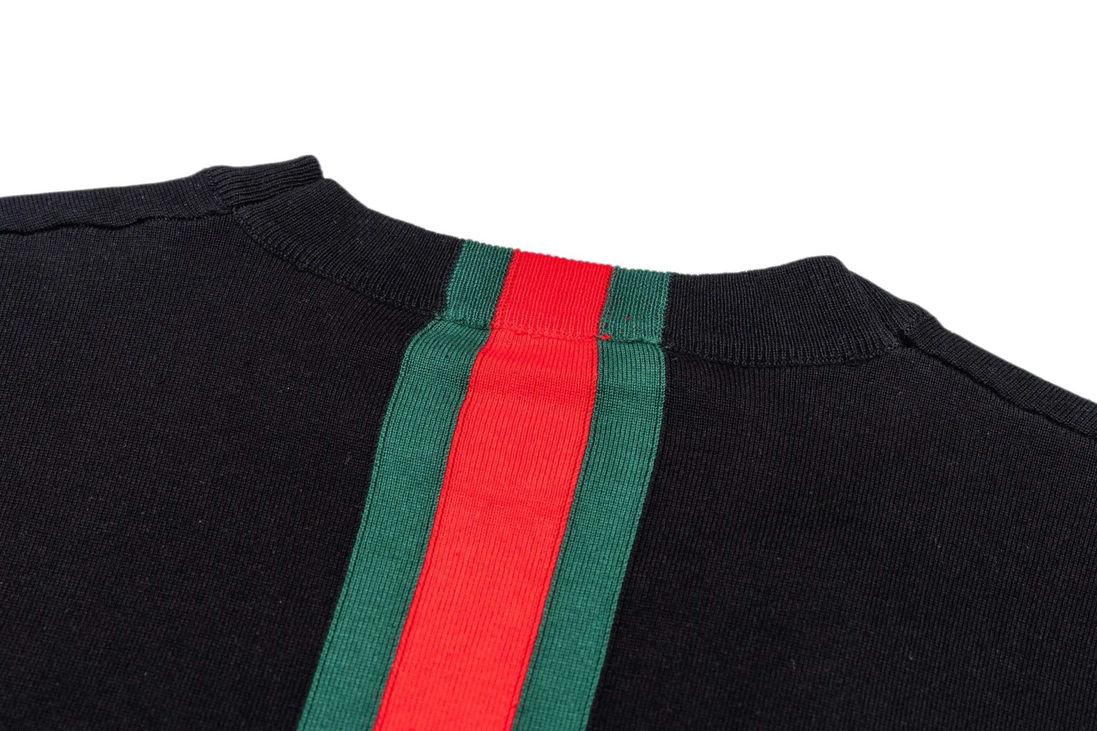Web Stripe Crew-Neck Knit Sweater D25519816 — view 4