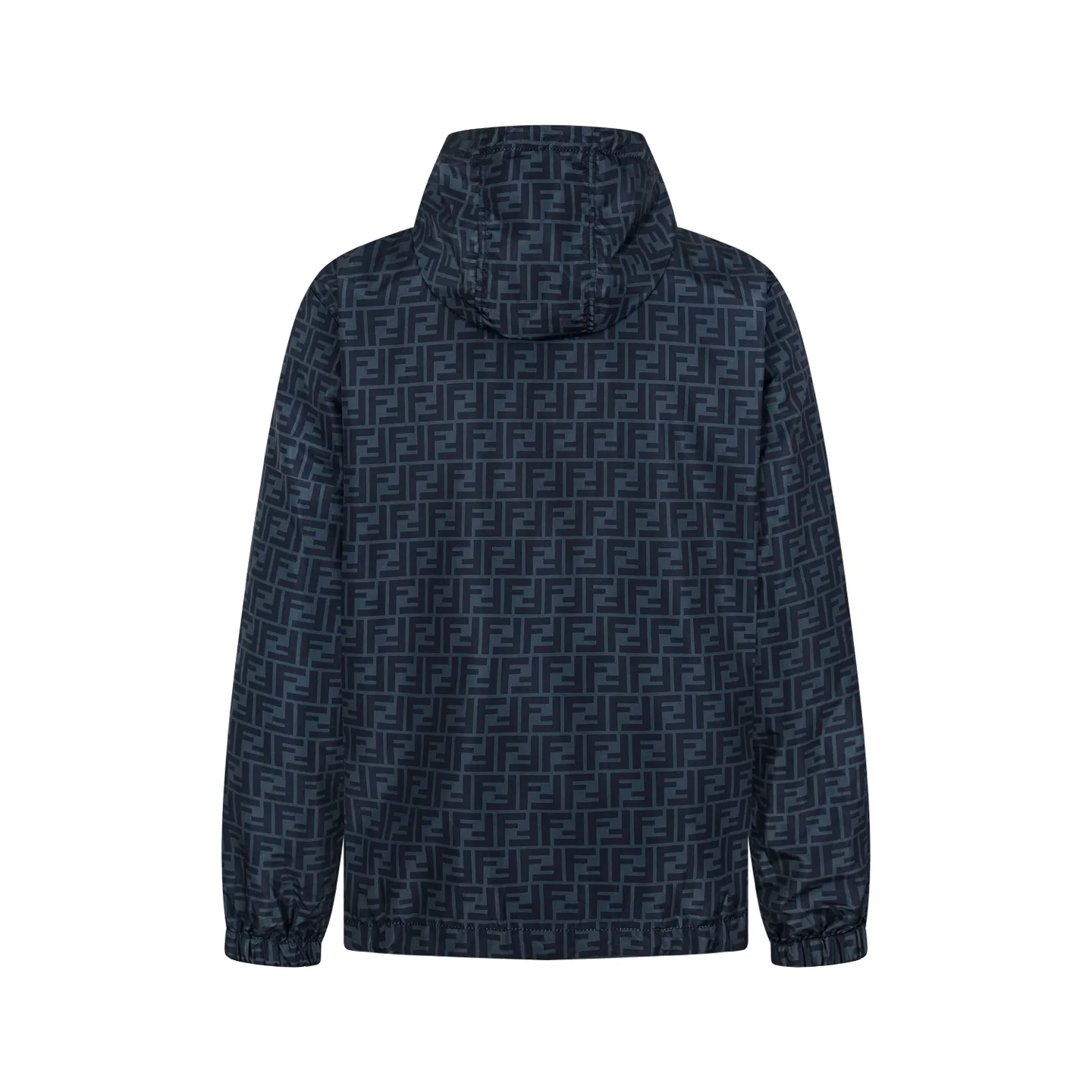Reversible FF Monogram Jacquard Hooded Jacket D25522201 — view 2