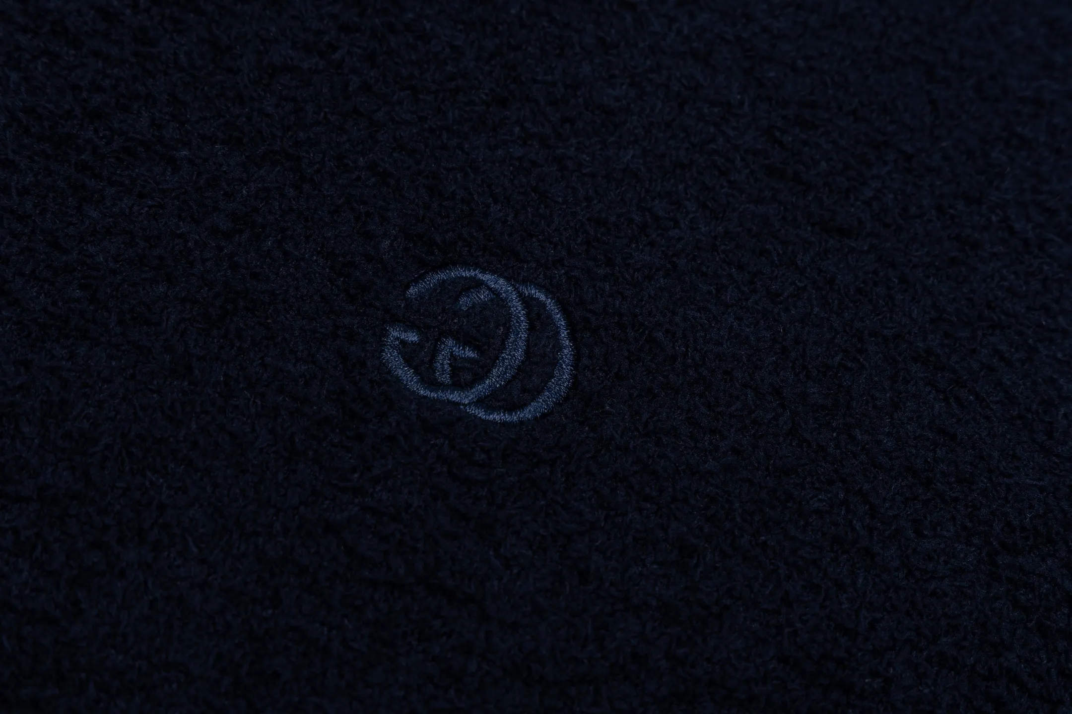 Double G Embroidered Bouclé Wool Polo Shirt D26019813 — view 6