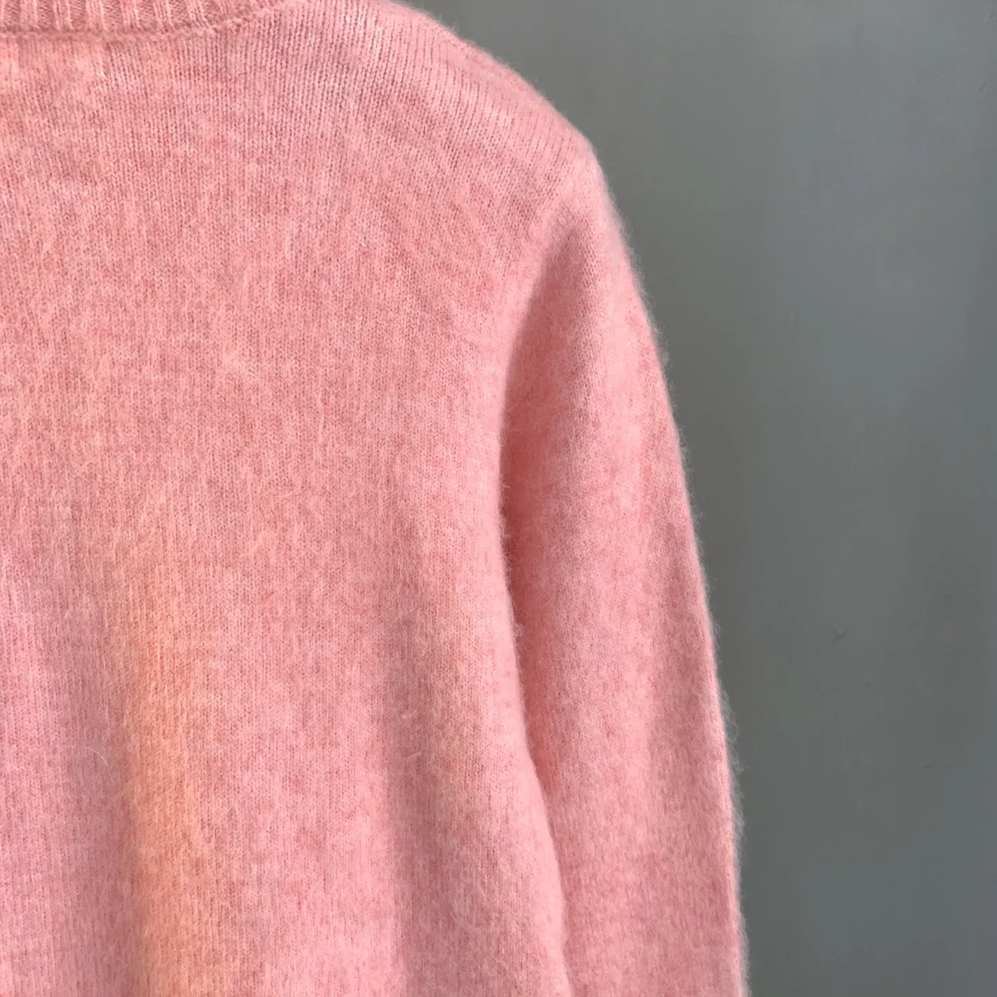 Rabbit Embroidery Wool Crew-Neck Sweater D26022896 — view 7