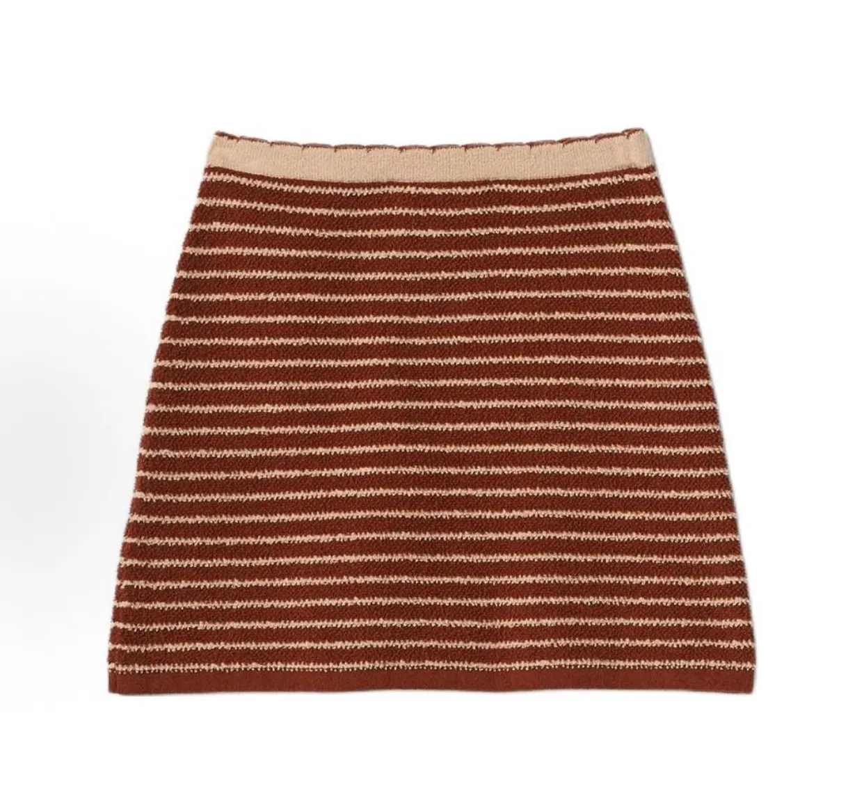 Striped Cotton-Blend Bouclé Knit Shorts D26022747