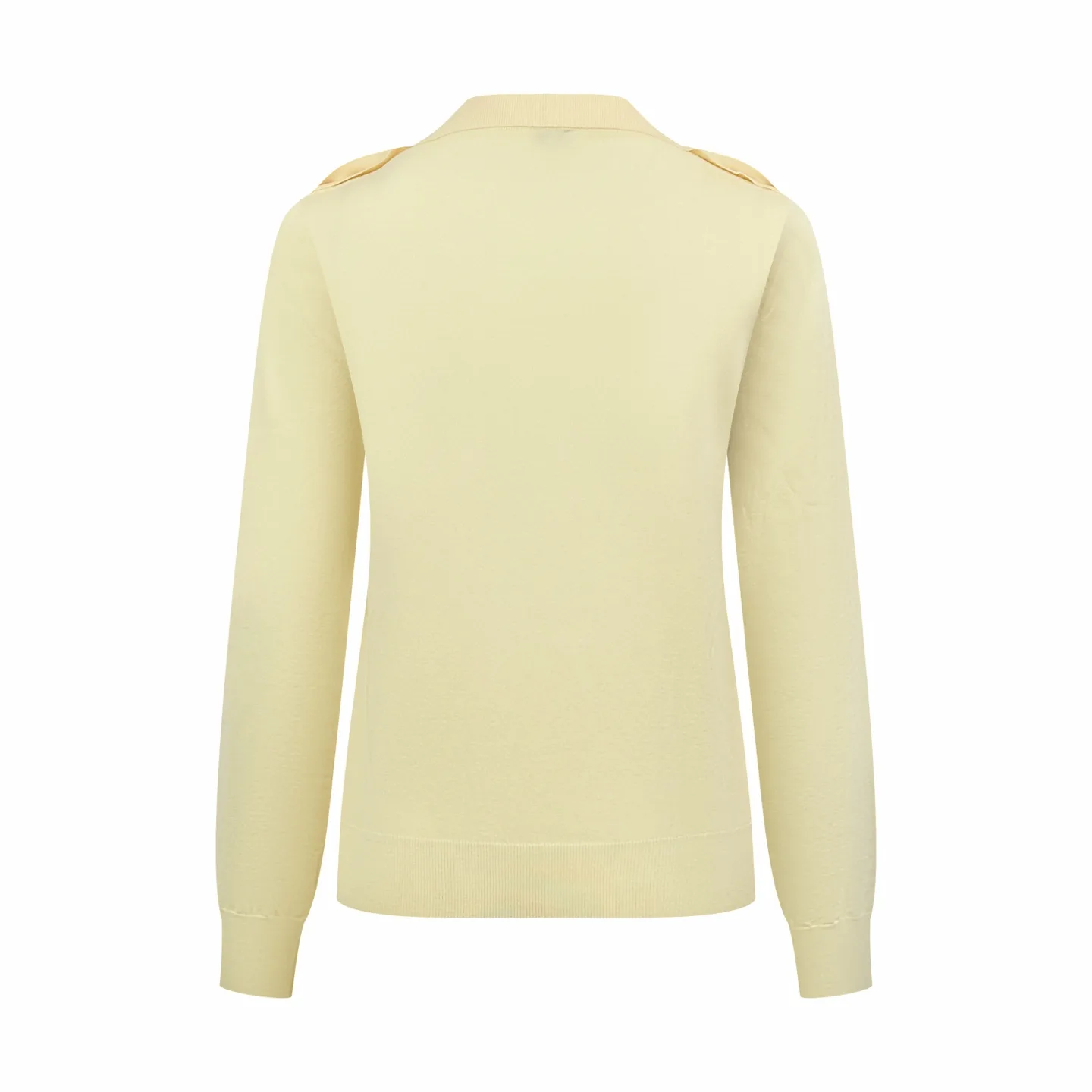 Anagram Embroidered Merino Wool-Blend Sweater D26521405 — view 2