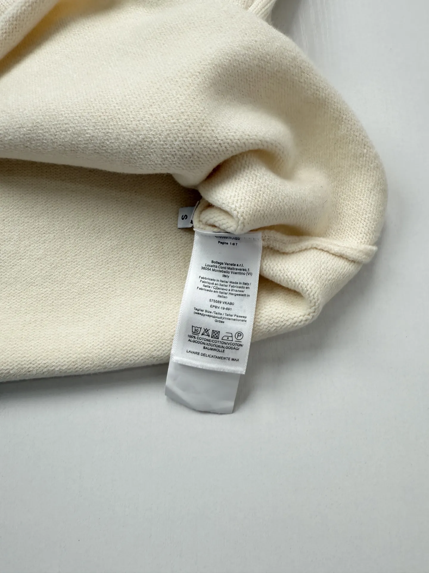 Raglan Sleeve Ribbed Knit Sweater D26523451 — view 5