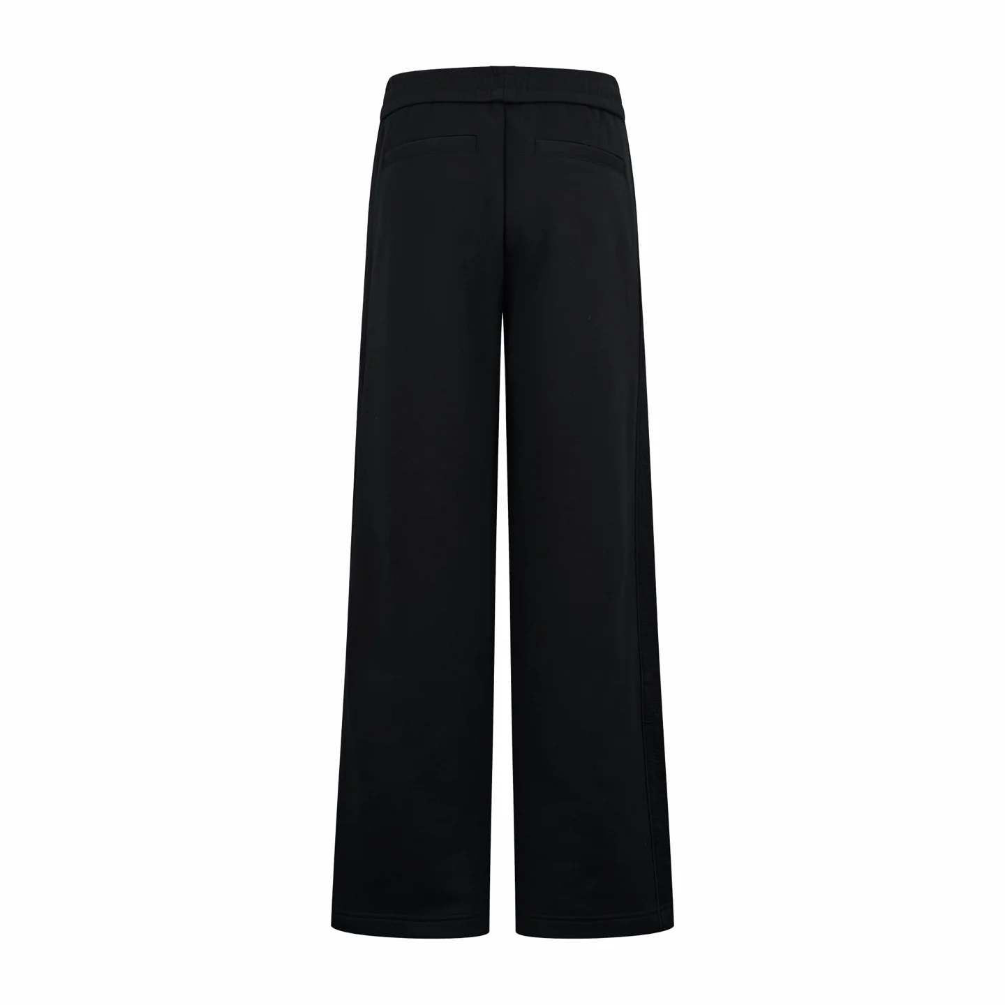Oblique Inset Wide-Leg Knit Trousers D26521891 — view 3