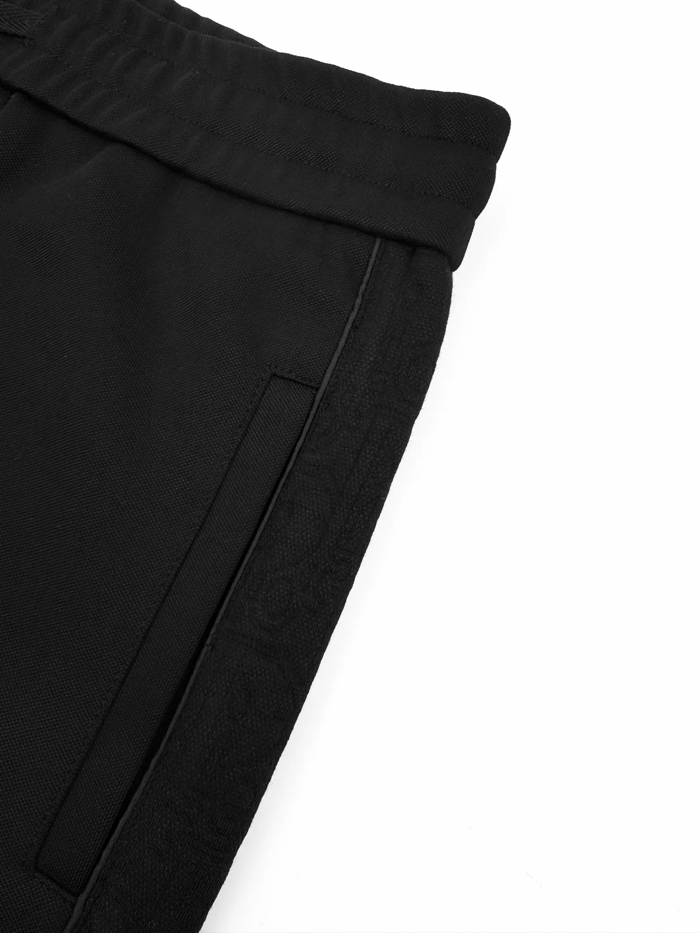 Oblique Inset Wide-Leg Knit Trousers D26521891 — view 6