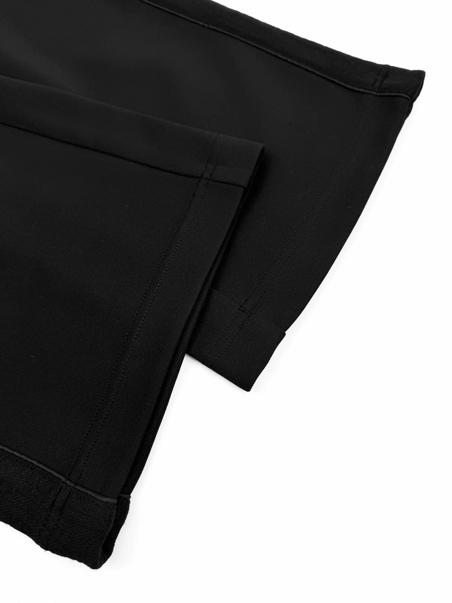 Oblique Inset Wide-Leg Knit Trousers D26521891 — view 8