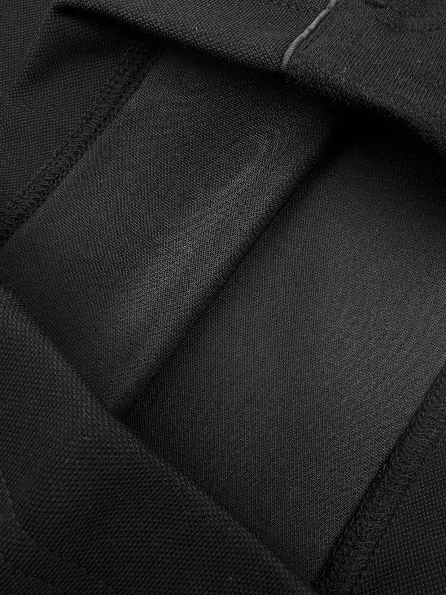 Oblique Inset Wide-Leg Knit Trousers D26521891 — view 9