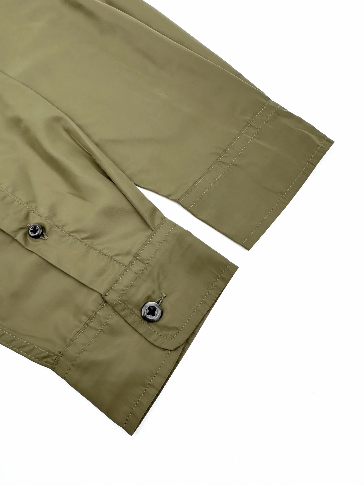 Re-Nylon Logo-Patch Utility Shirt D26523605 — view 8