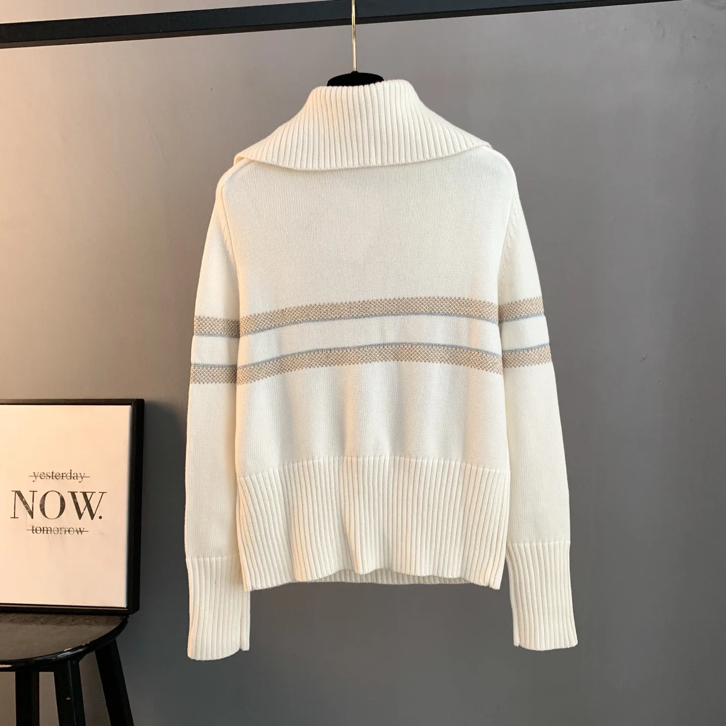 Dior Alps Star Jacquard Wool-Cashmere Sweater D26522773 — view 2