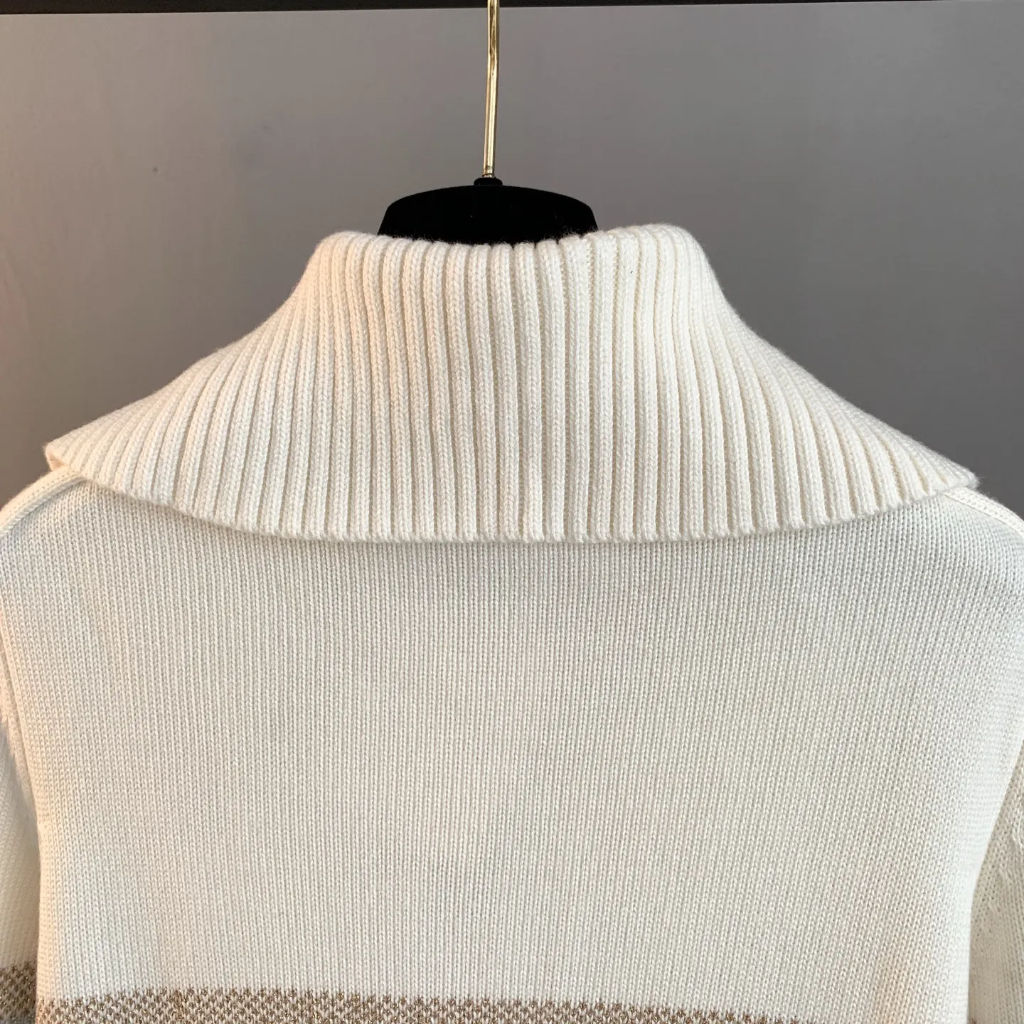 Dior Alps Star Jacquard Wool-Cashmere Sweater D26522773 — view 4