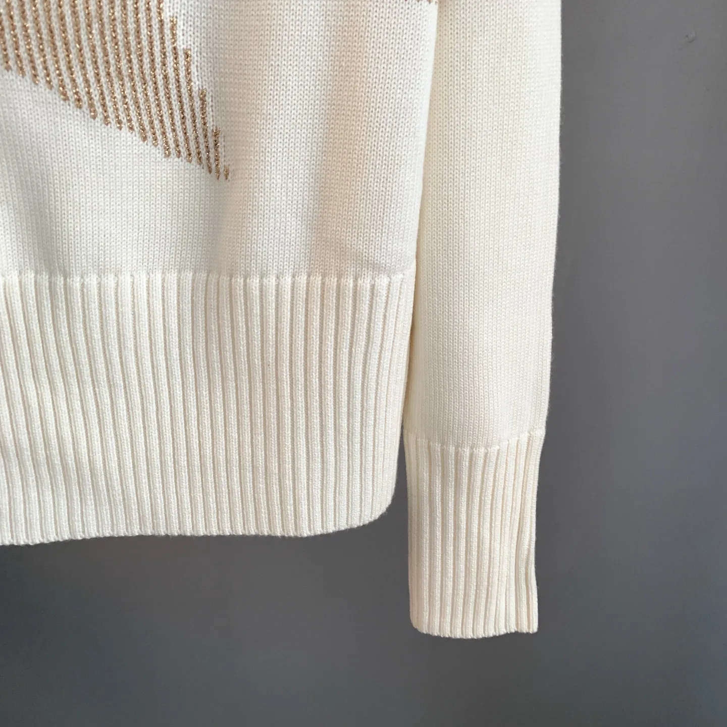 Dior Alps Star Jacquard Wool-Cashmere Sweater D26522773 — view 8