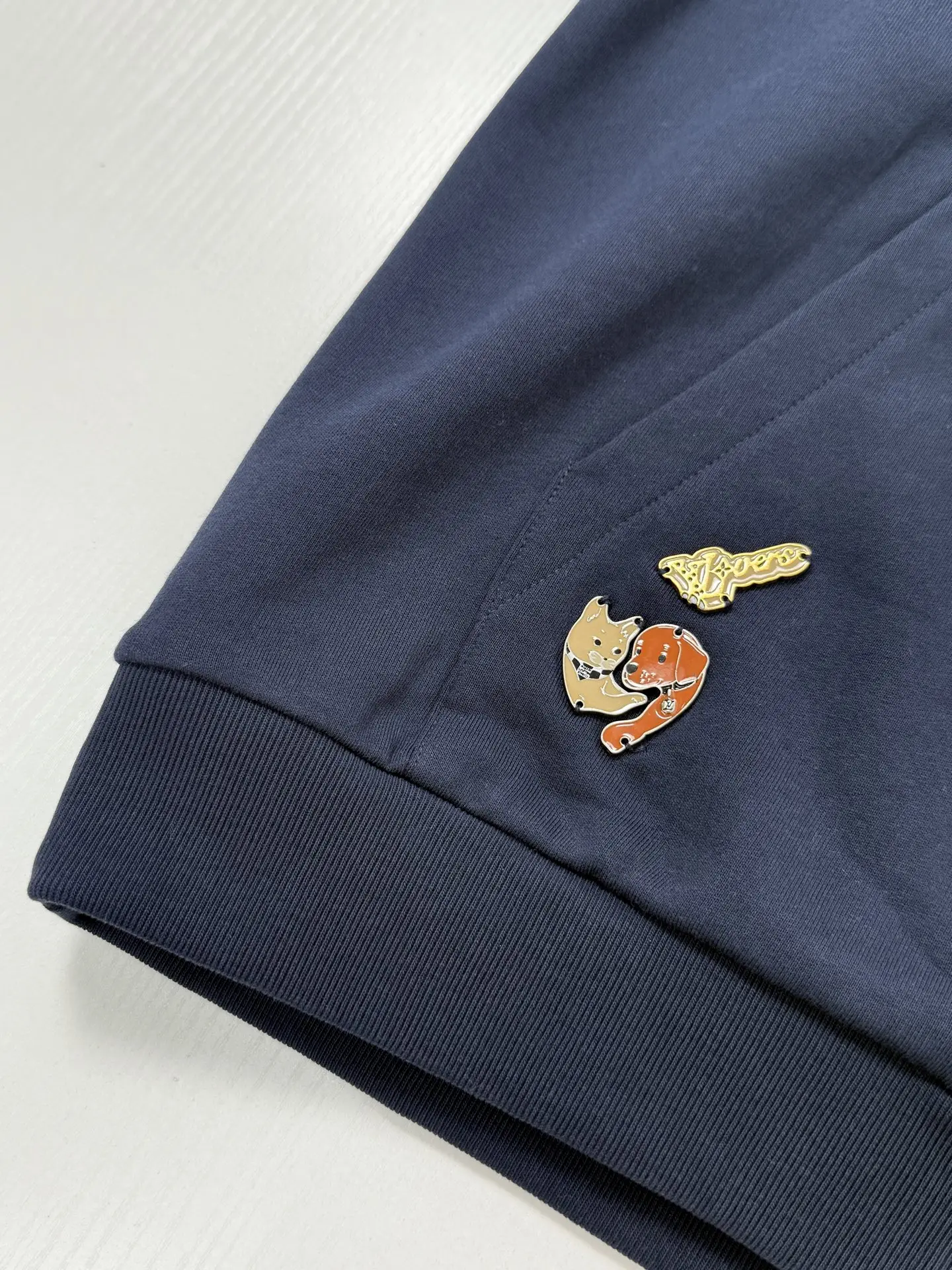 Badge-Embellished Zip-Up Hoodie D26819943 — view 5