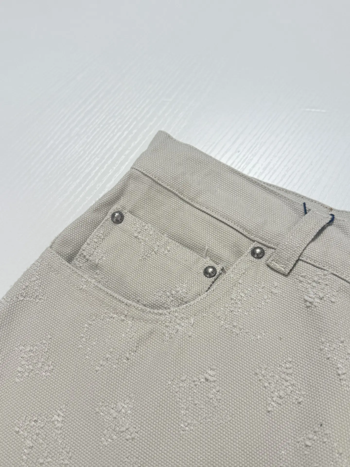 Monogram Jacquard Straight-Leg Jeans D27019944 — view 5