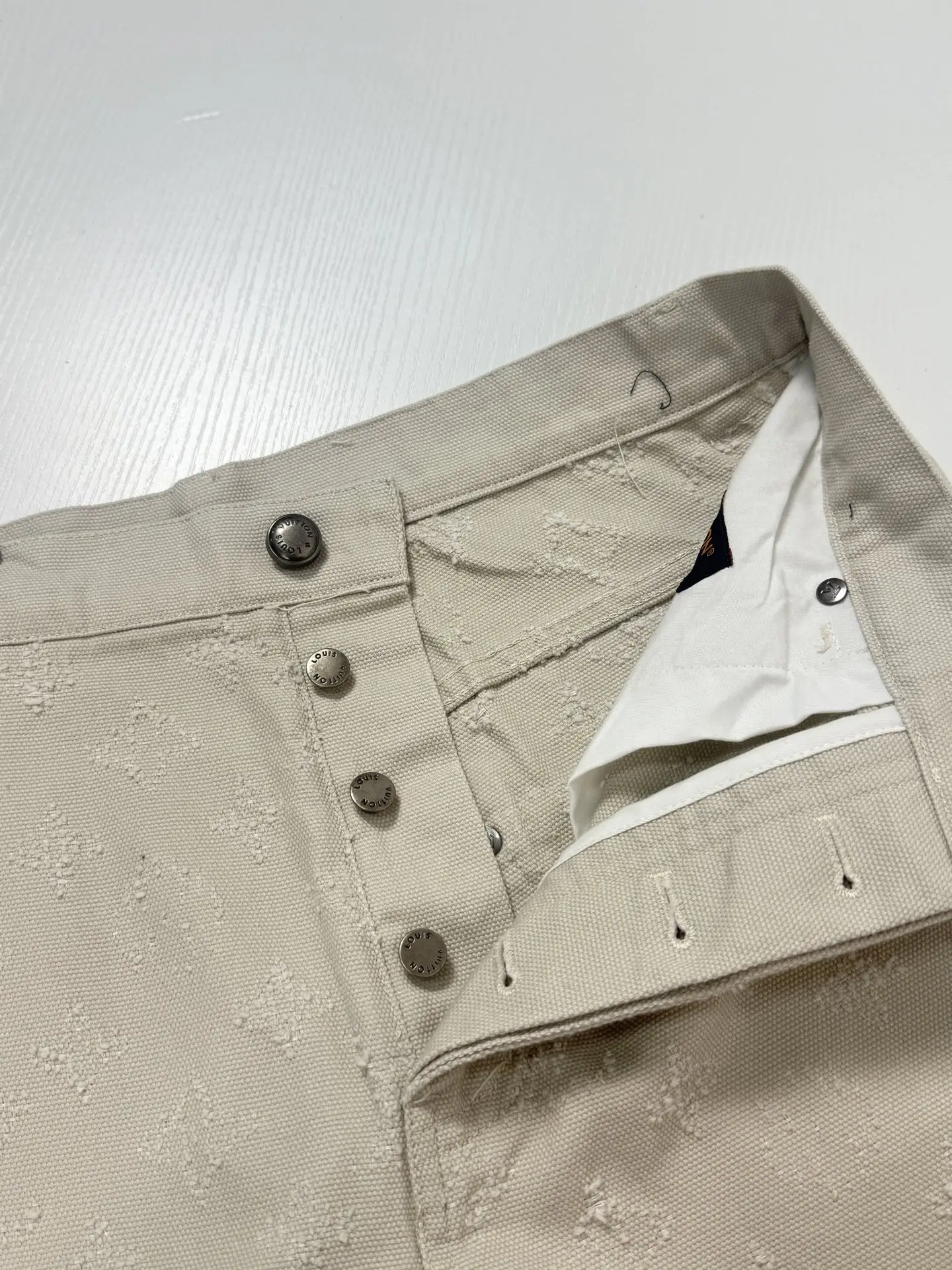 Monogram Jacquard Straight-Leg Jeans D27019944 — view 6