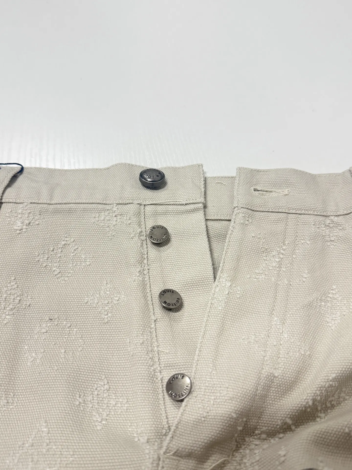 Monogram Jacquard Straight-Leg Jeans D27019944 — view 7