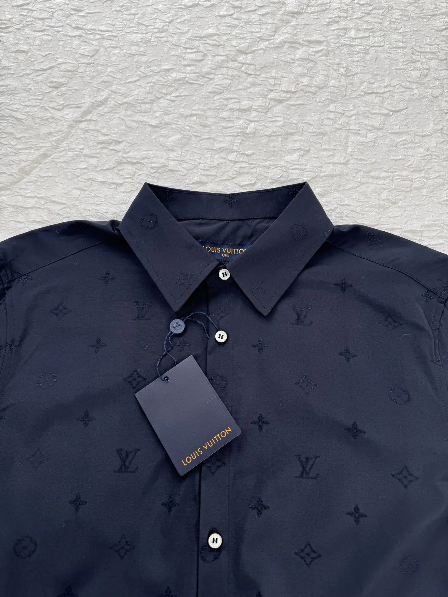 Monogram Embroidered Long-Sleeve Shirt D27019938 — view 4