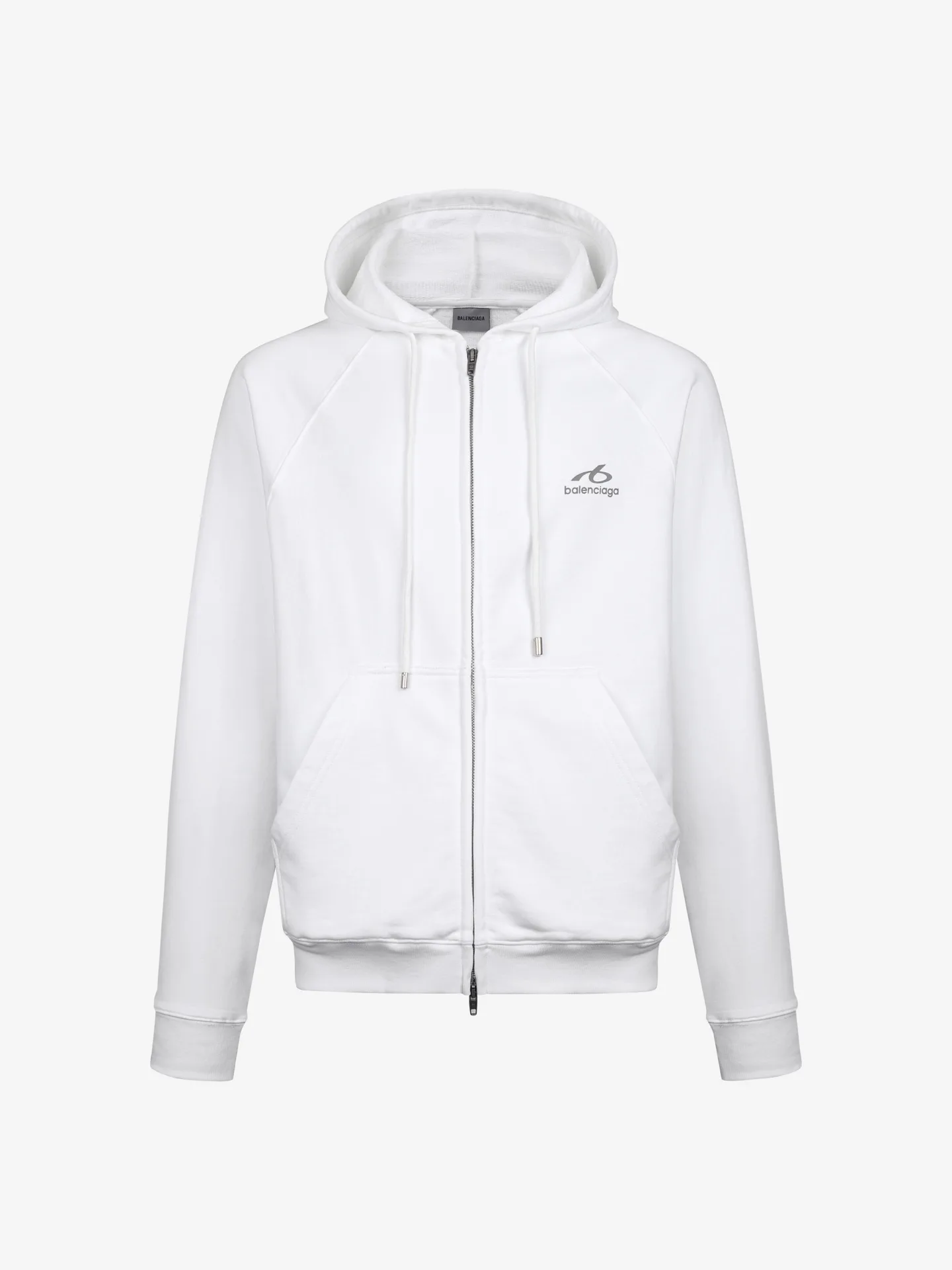Logo-Print Zip-Up Cotton-Jersey Hoodie D27019924