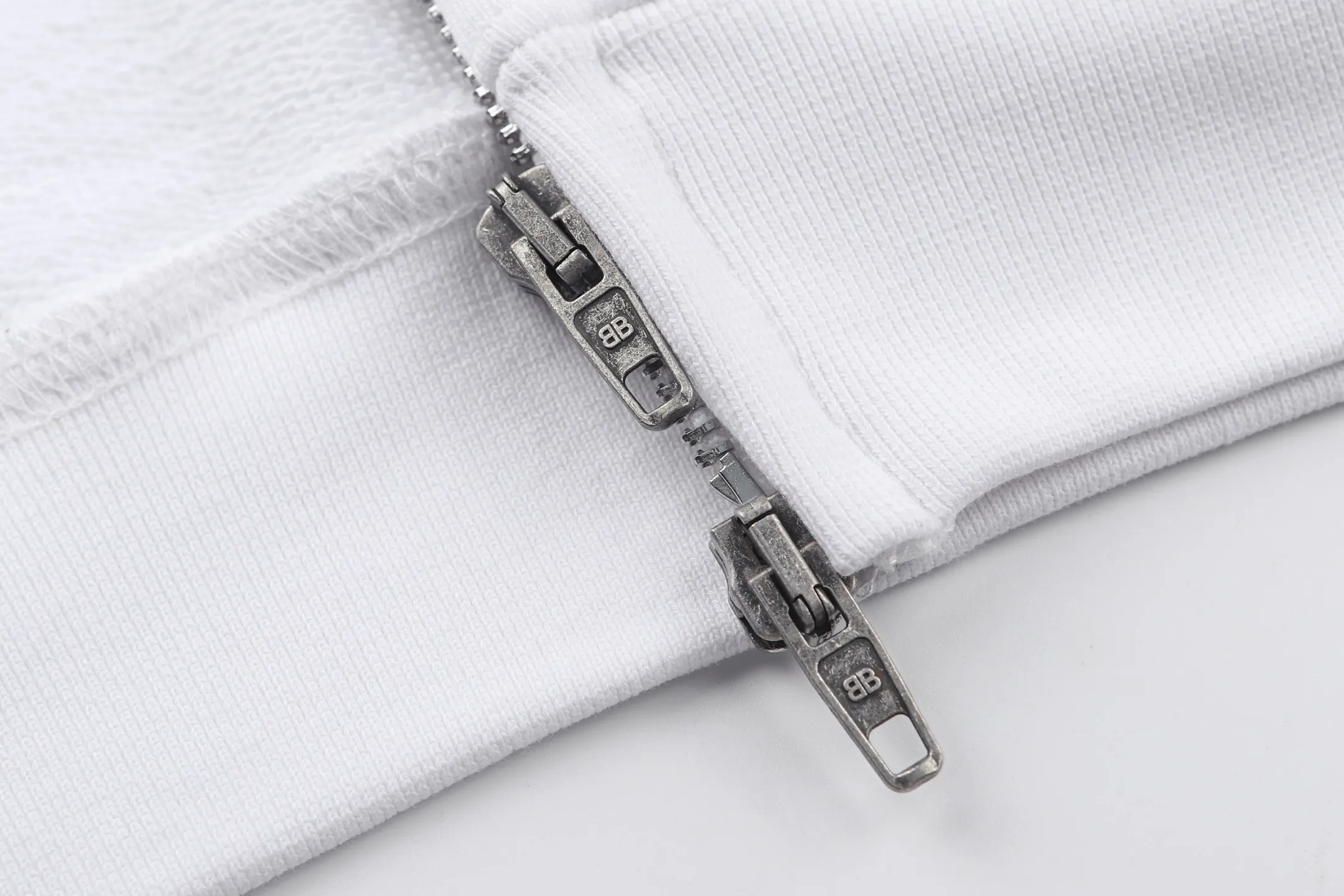 Logo-Print Zip-Up Cotton-Jersey Hoodie D27019924 — view 6