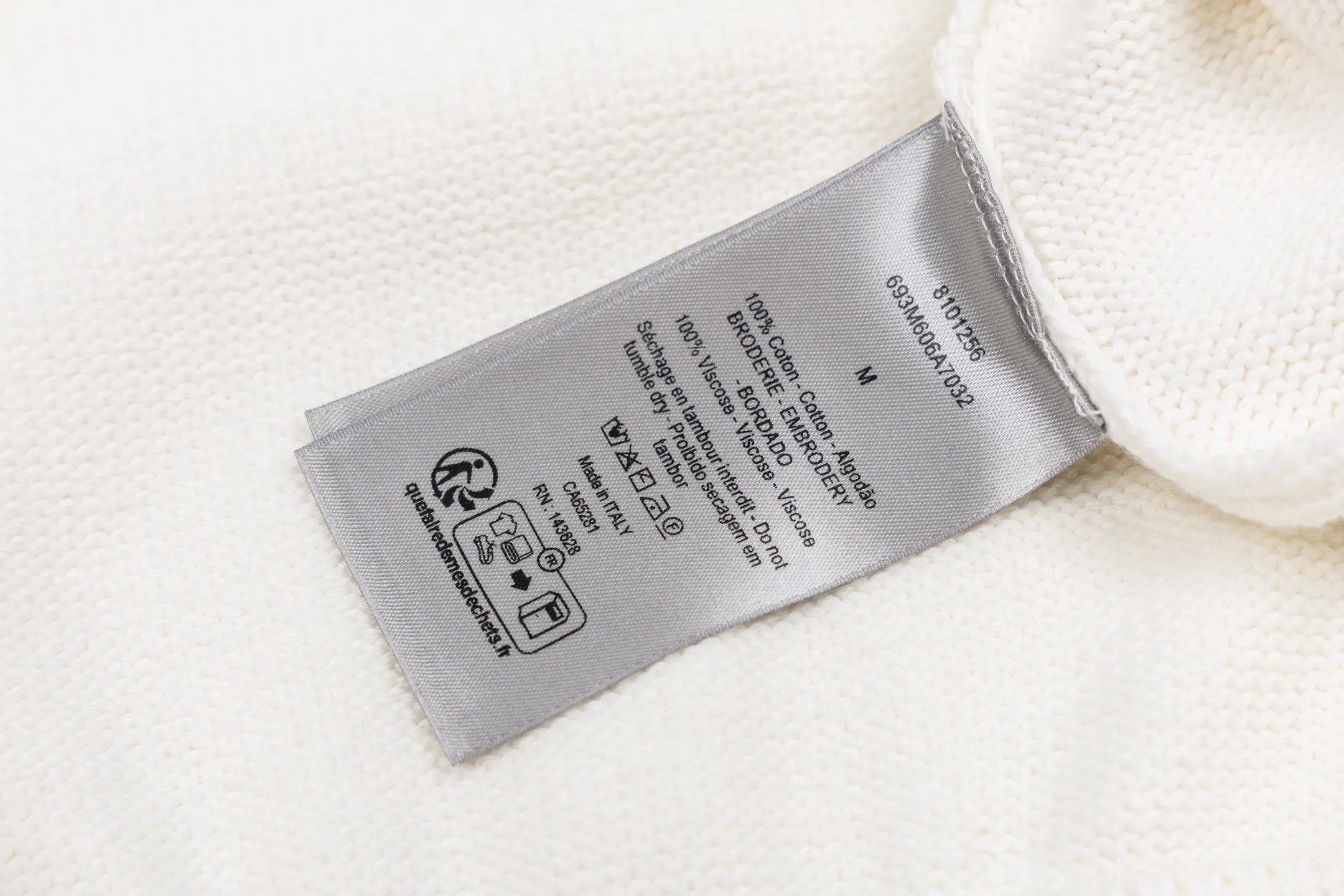 Oblique Jacquard Trim Wool-Blend Sweater D27019819 — view 9