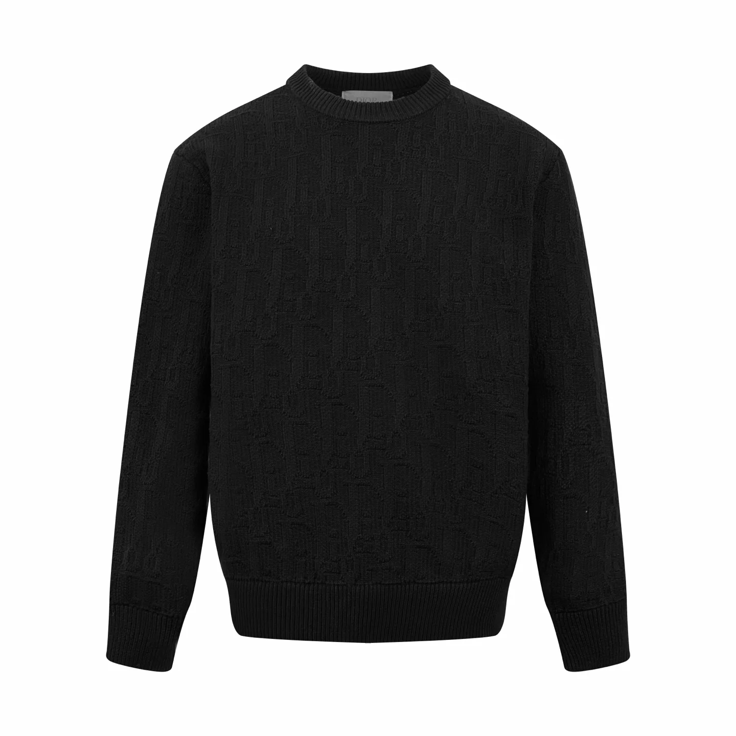 Oblique Jacquard Cotton-Blend Sweater D27021922