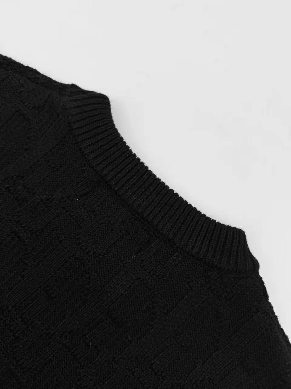 Oblique Jacquard Cotton-Blend Sweater D27021922 — view 4