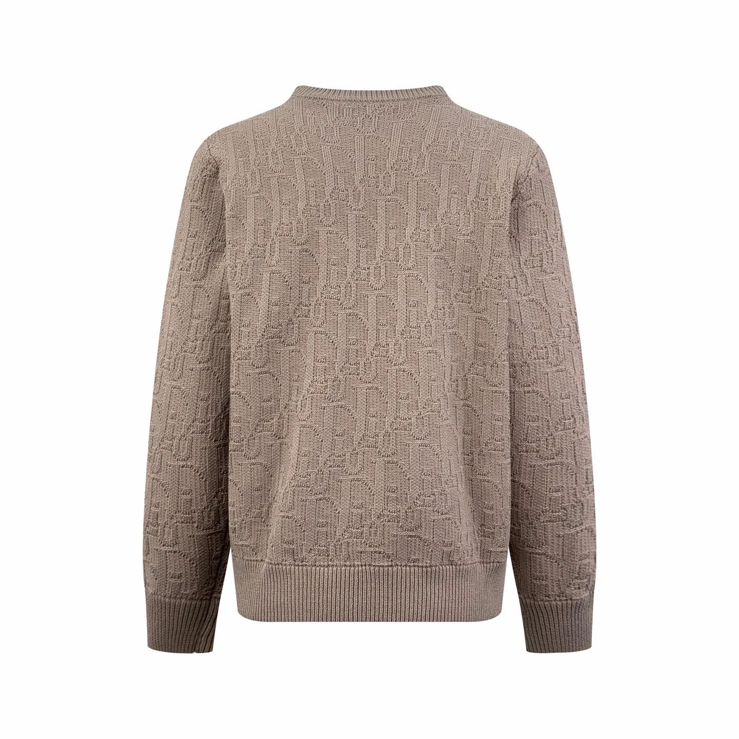 Oblique All-Over Jacquard Cotton-Blend Sweater D27021923 — view 2