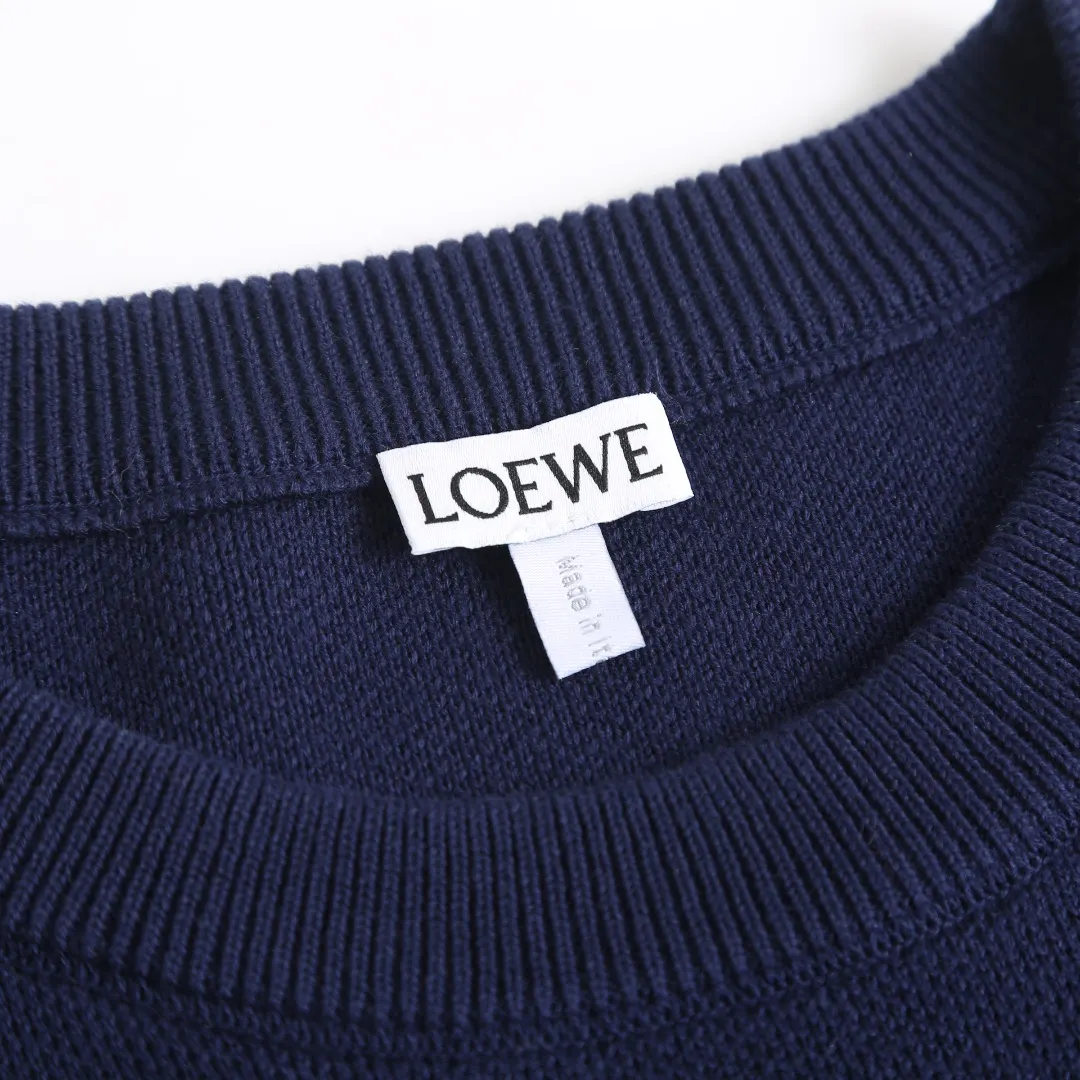 Anagram Jacquard Pocket Oversized Sweater D27020037 — view 5