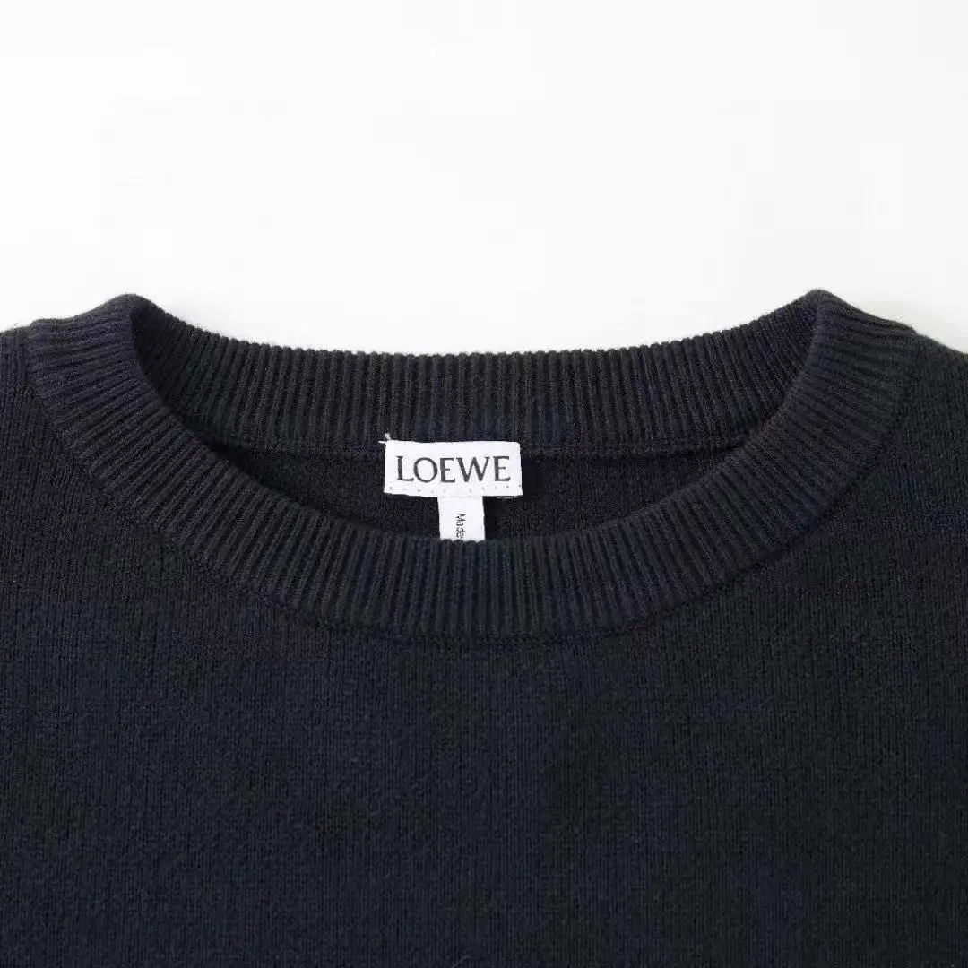 Anagram Jacquard Pocket Oversized Sweater D27020039 — view 3