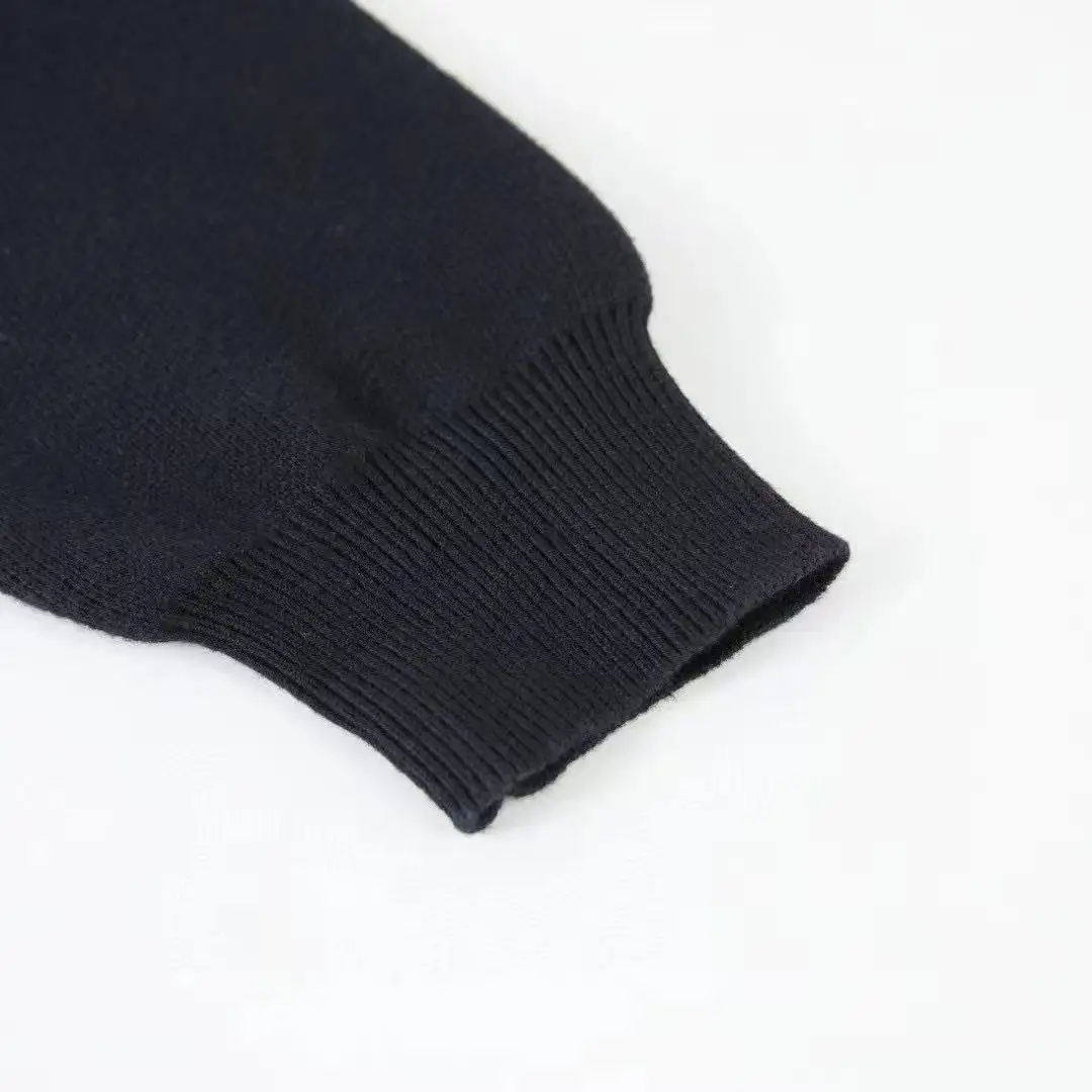 Anagram Jacquard Pocket Oversized Sweater D27020039 — view 7