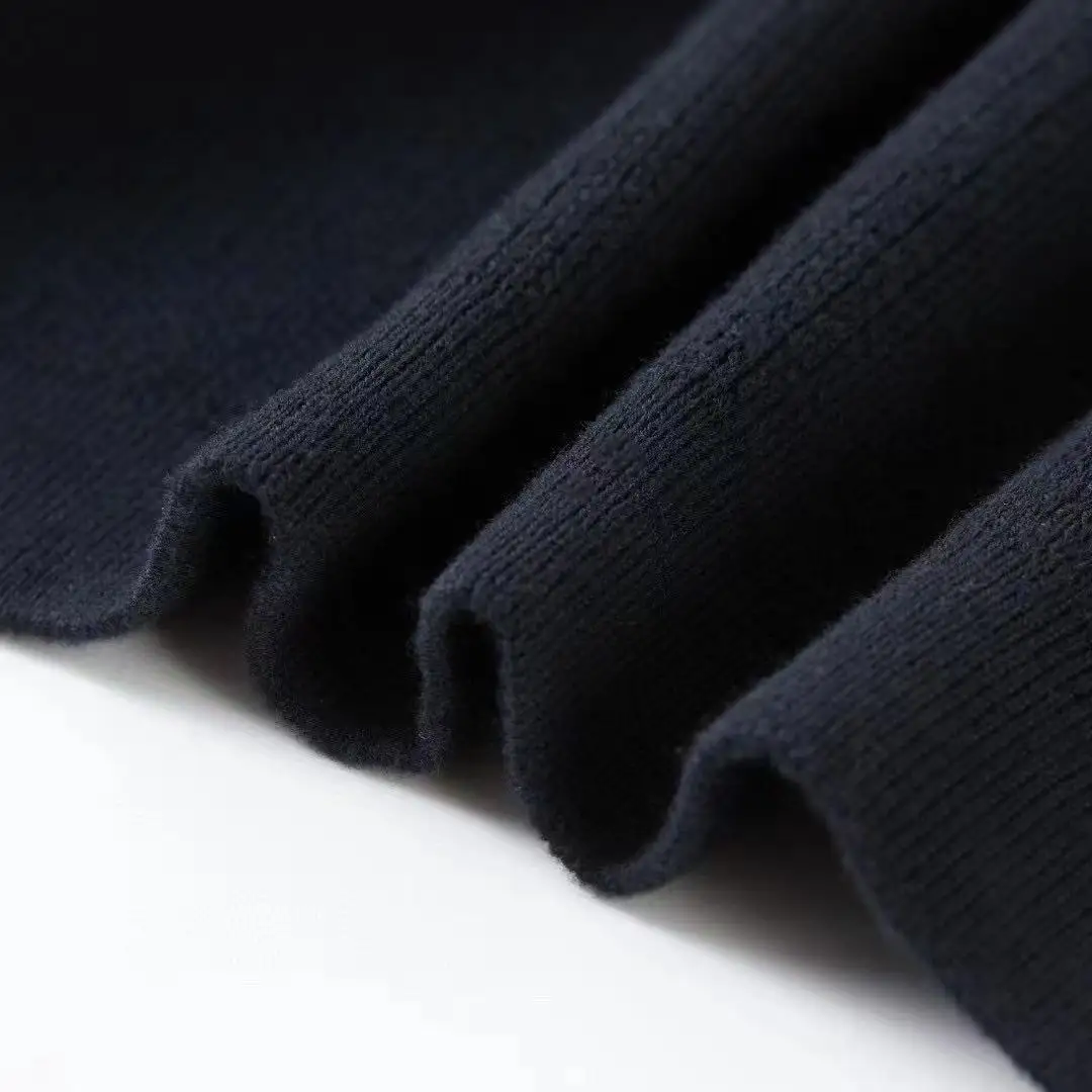 Anagram Jacquard Pocket Oversized Sweater D27020039 — view 8