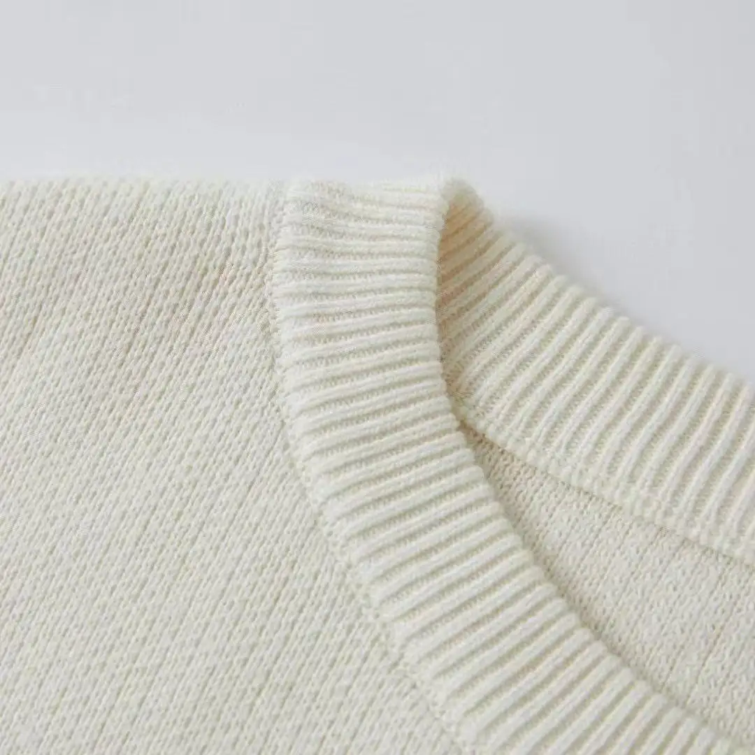 Anagram Jacquard Pocket Oversized Sweater D27020040 — view 4