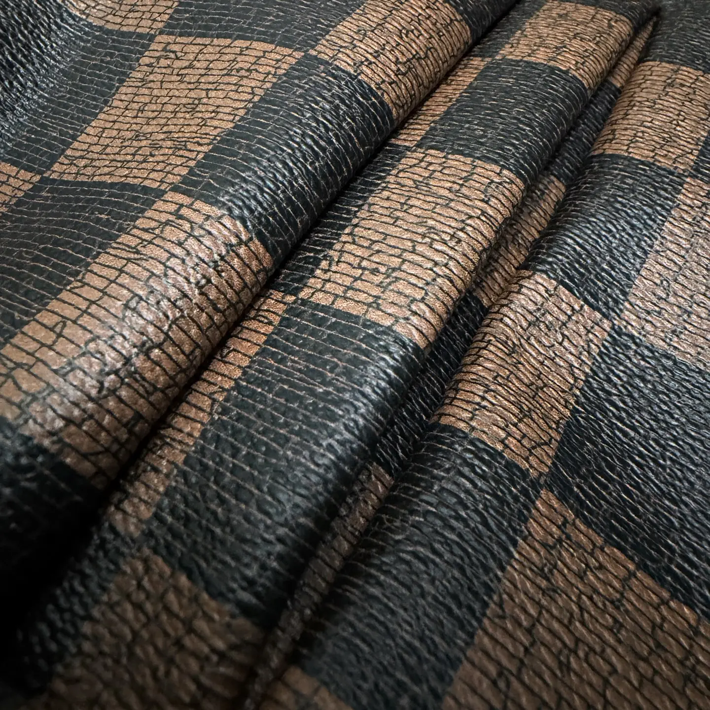 Damier Leather Blouson Bomber Jacket D27021358 — view 6