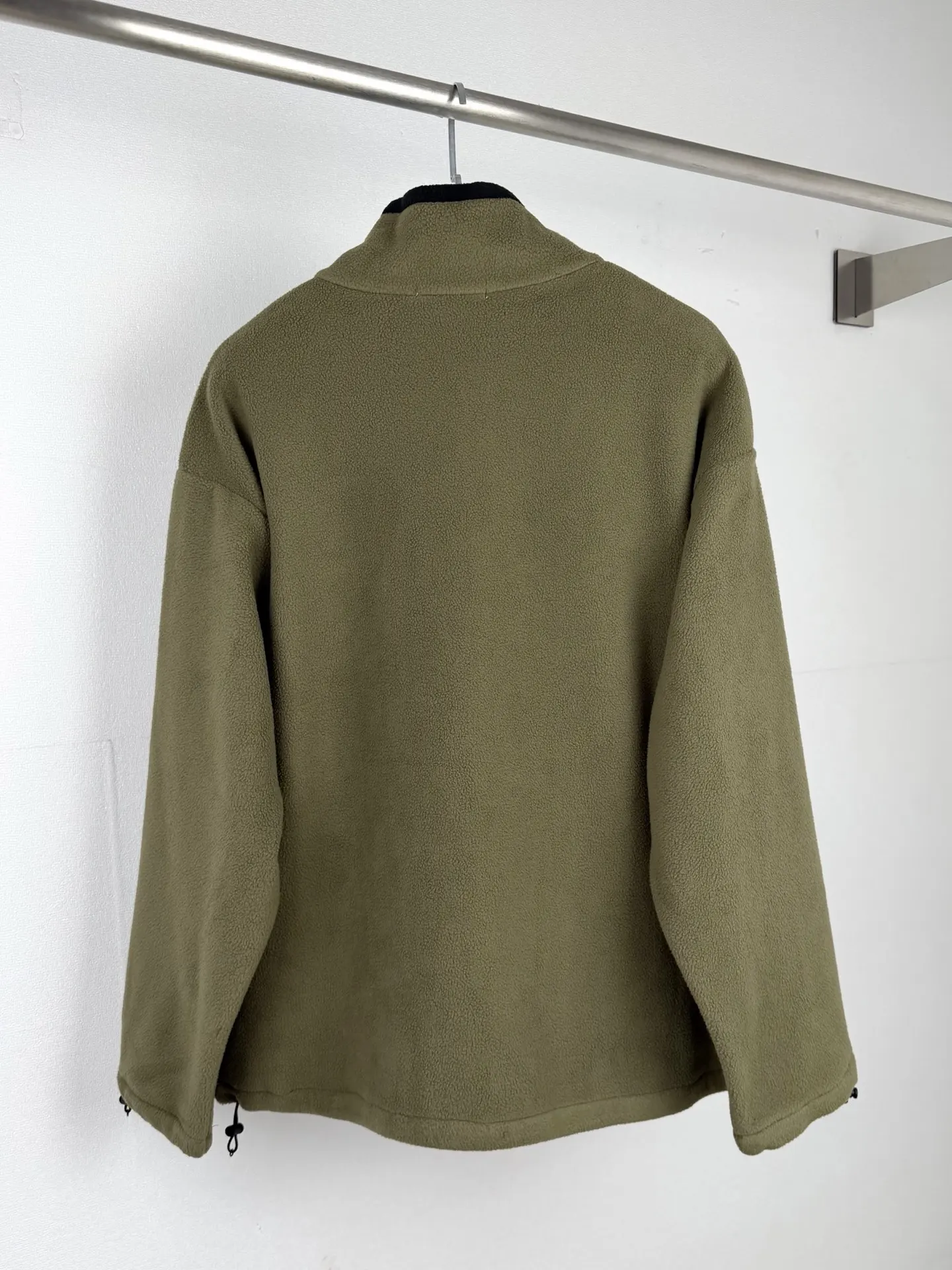 Embroidered Fleece Zip-Up Jacket D27020014 — view 3