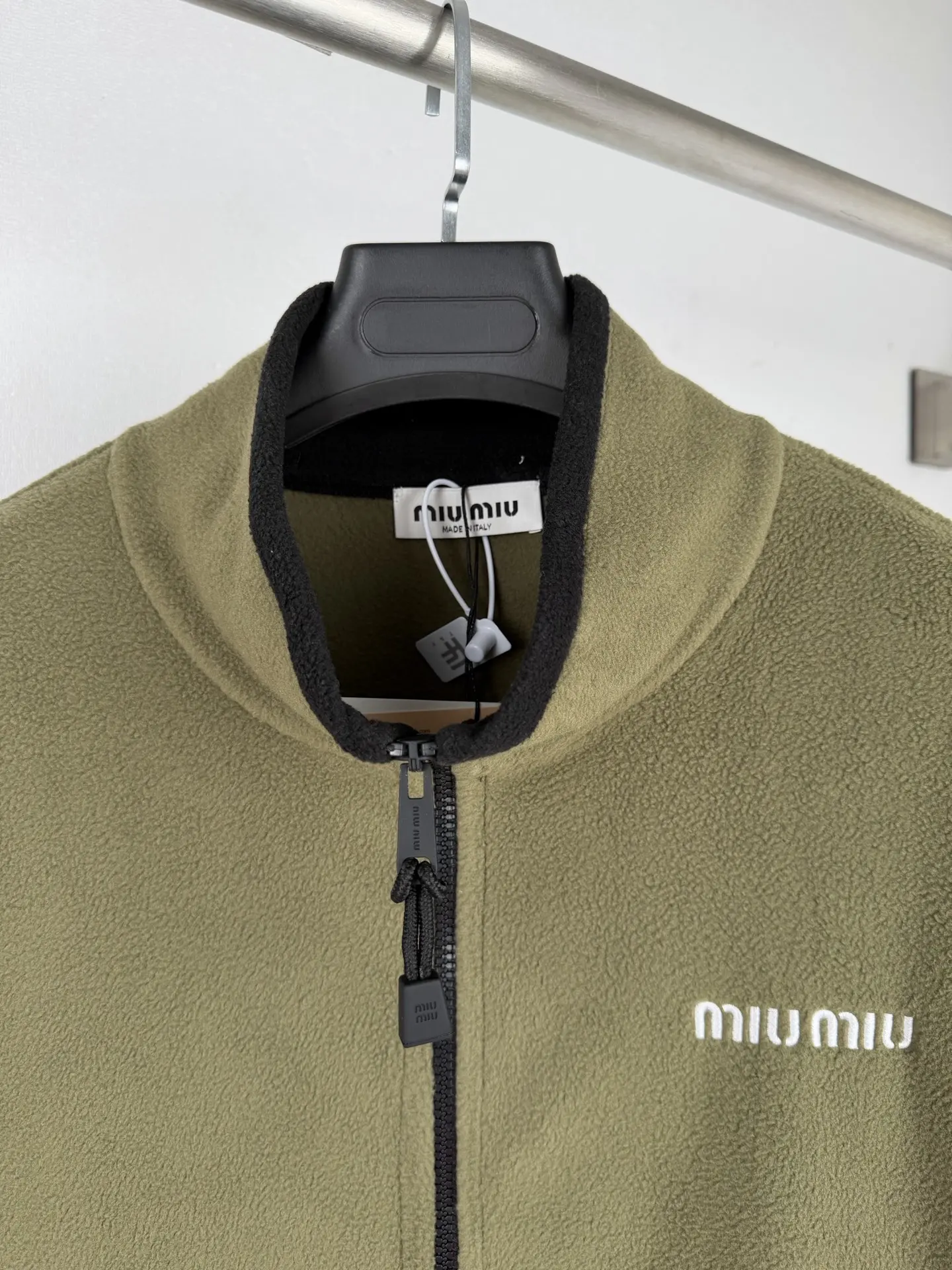 Embroidered Fleece Zip-Up Jacket D27020014 — view 5