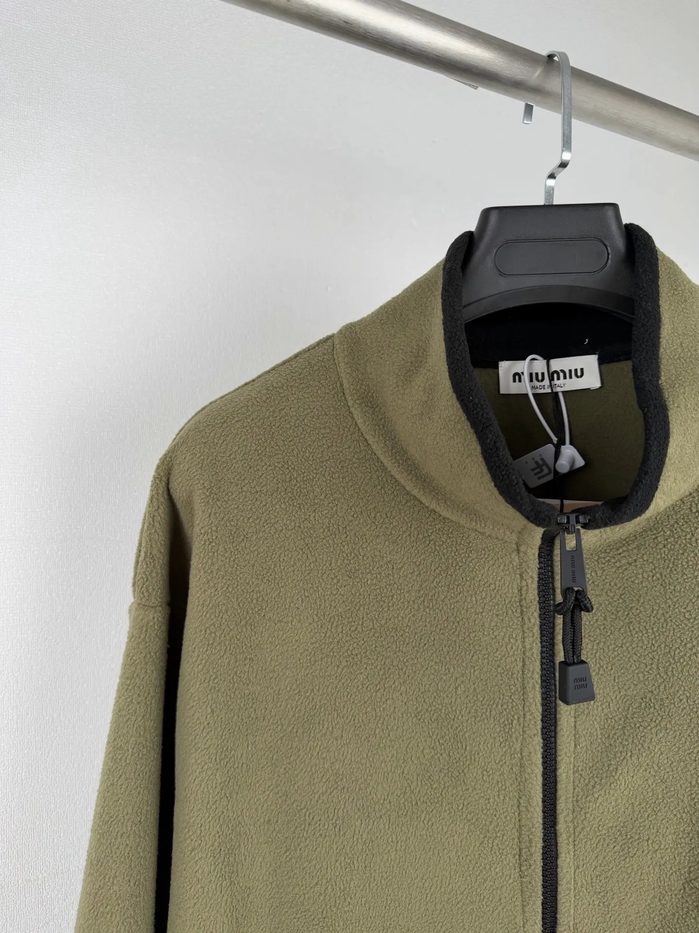 Embroidered Fleece Zip-Up Jacket D27020014 — view 6