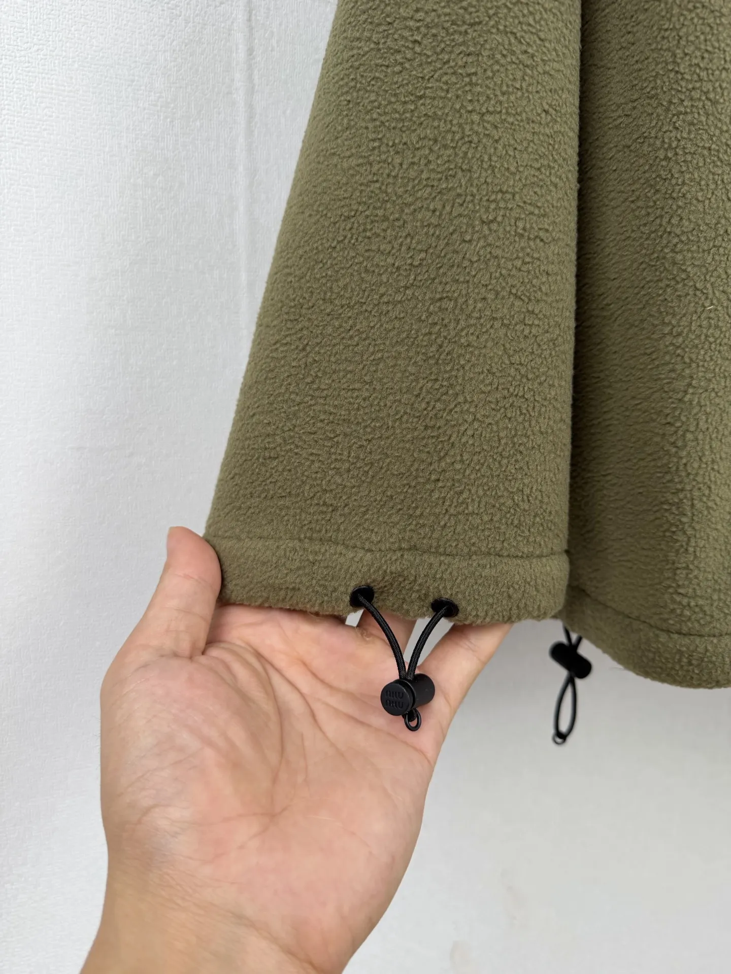 Embroidered Fleece Zip-Up Jacket D27020014 — view 8