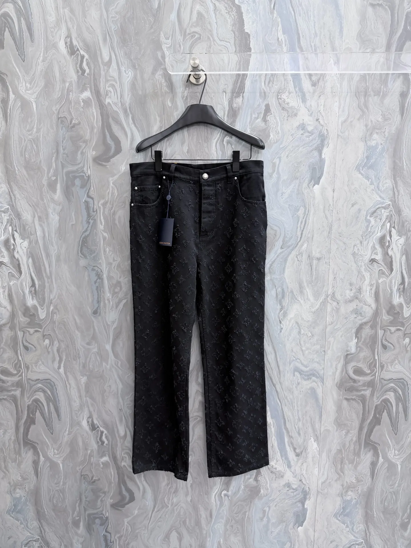 Monogram Needle-Punch Skate Jeans D27022033