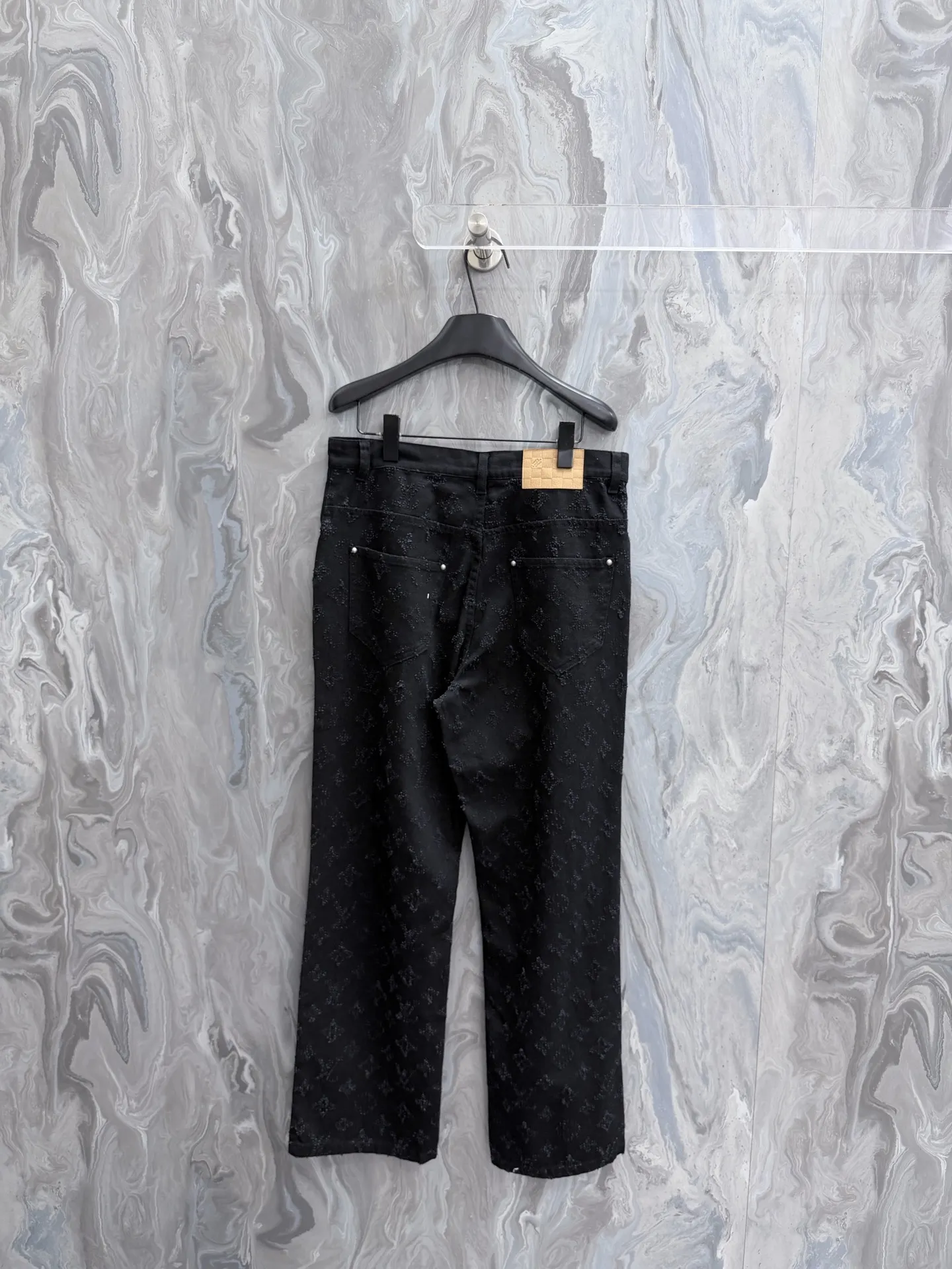 Monogram Needle-Punch Skate Jeans D27022033 — view 2