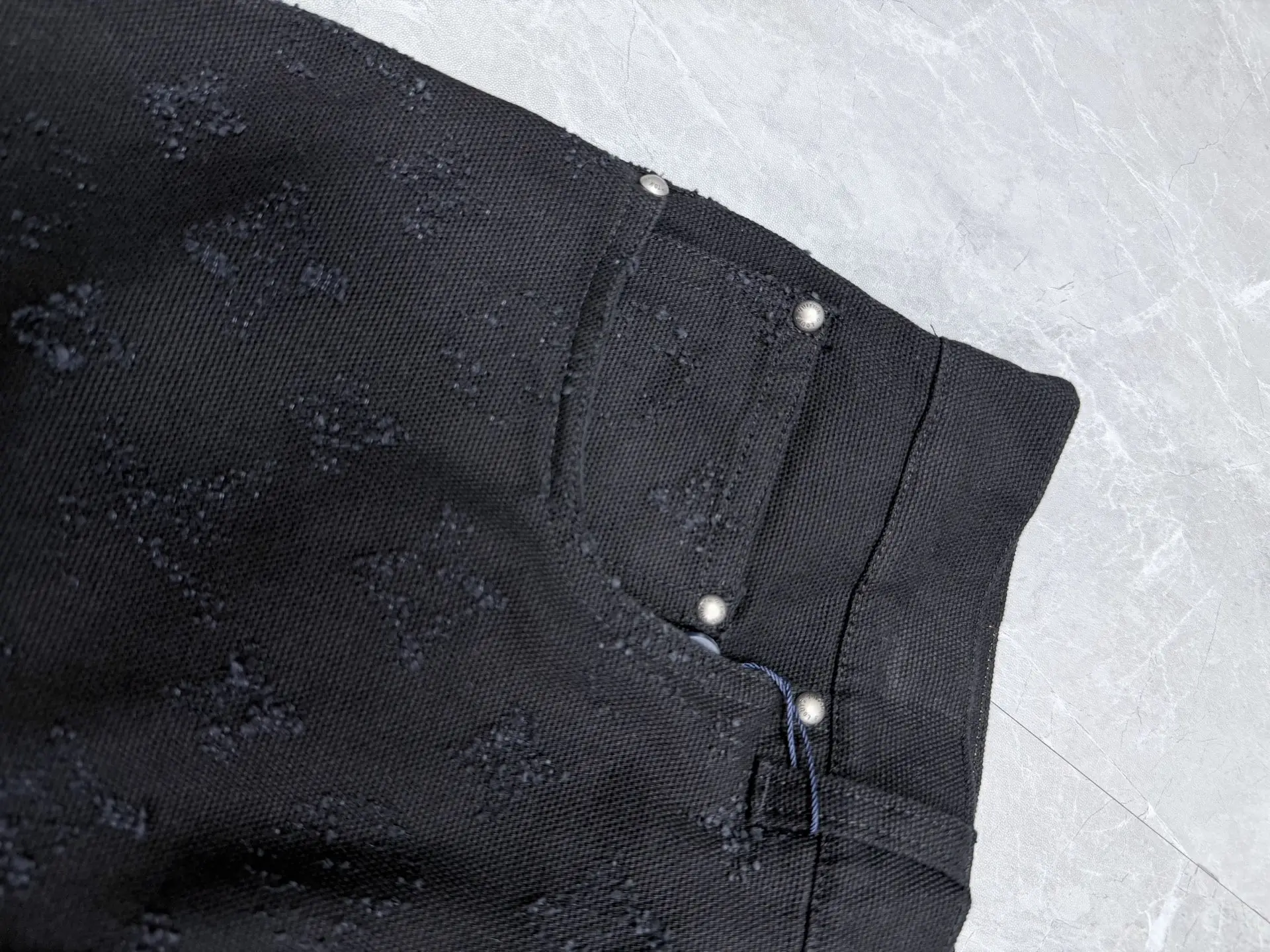 Monogram Needle-Punch Skate Jeans D27022033 — view 4
