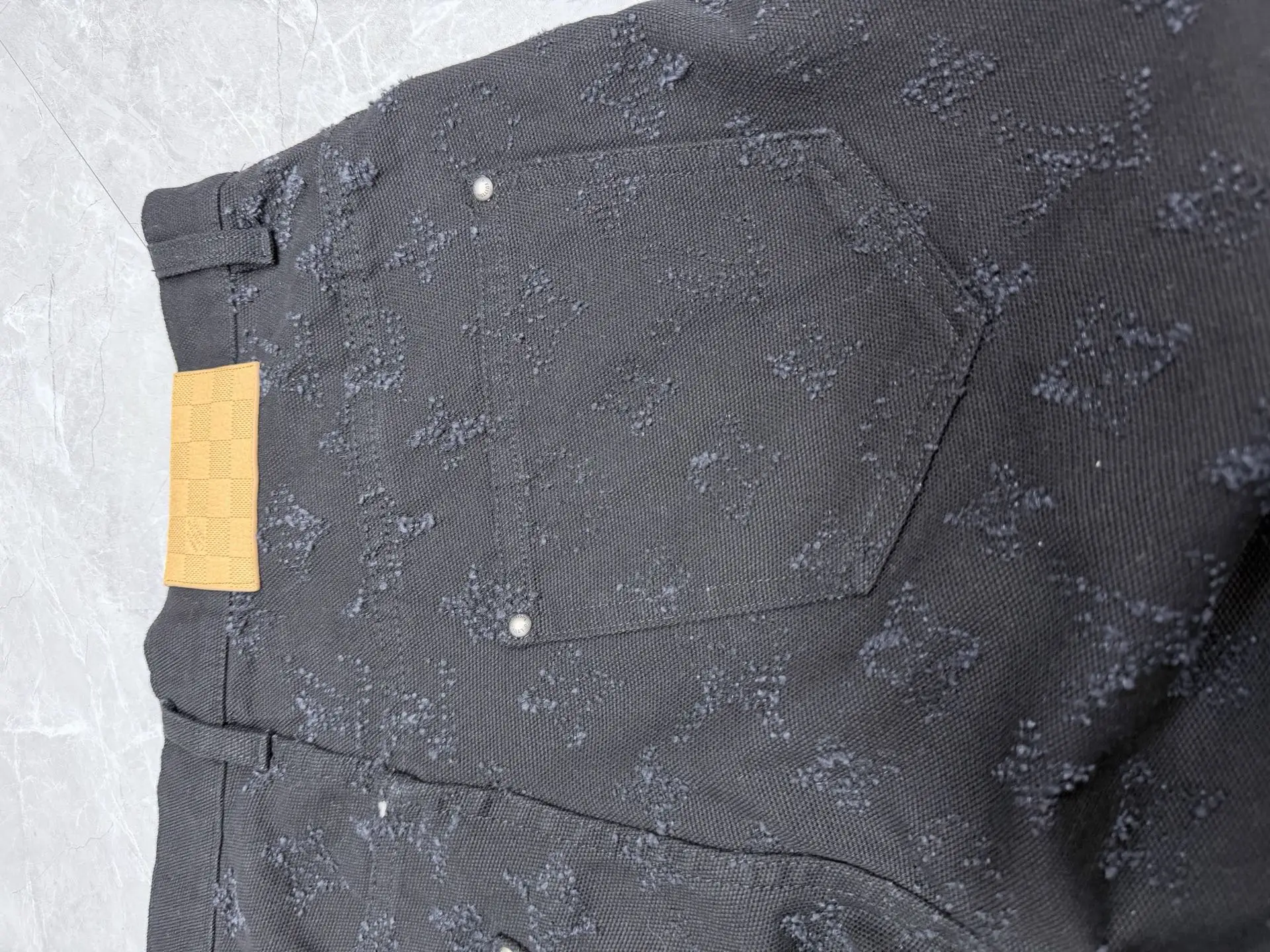 Monogram Needle-Punch Skate Jeans D27022033 — view 8