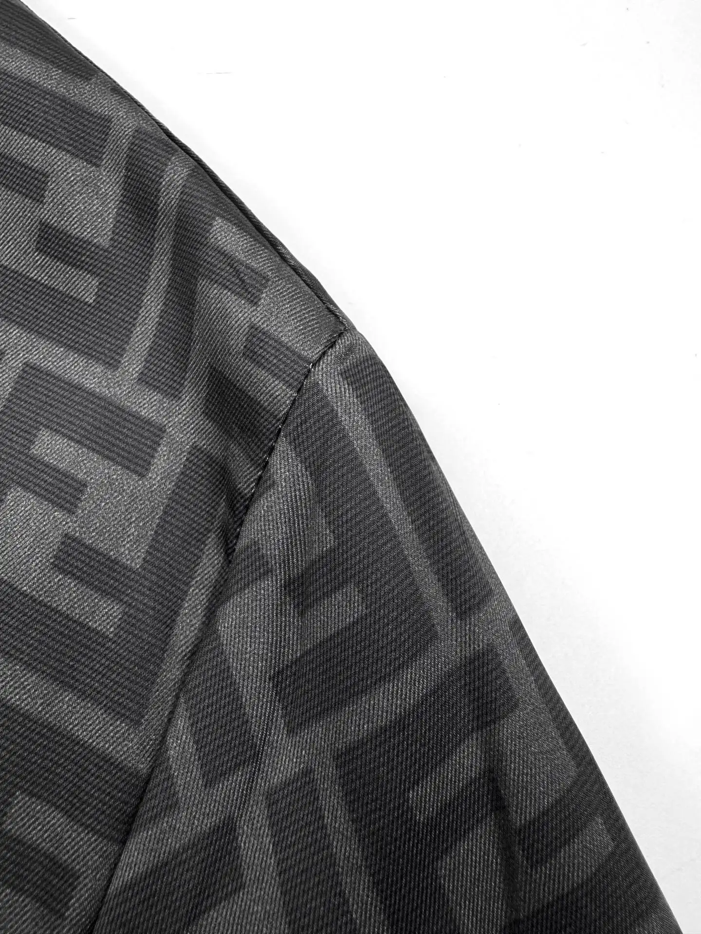 FF Monogram Jacquard Lyocell Shirt D27523601 — view 4